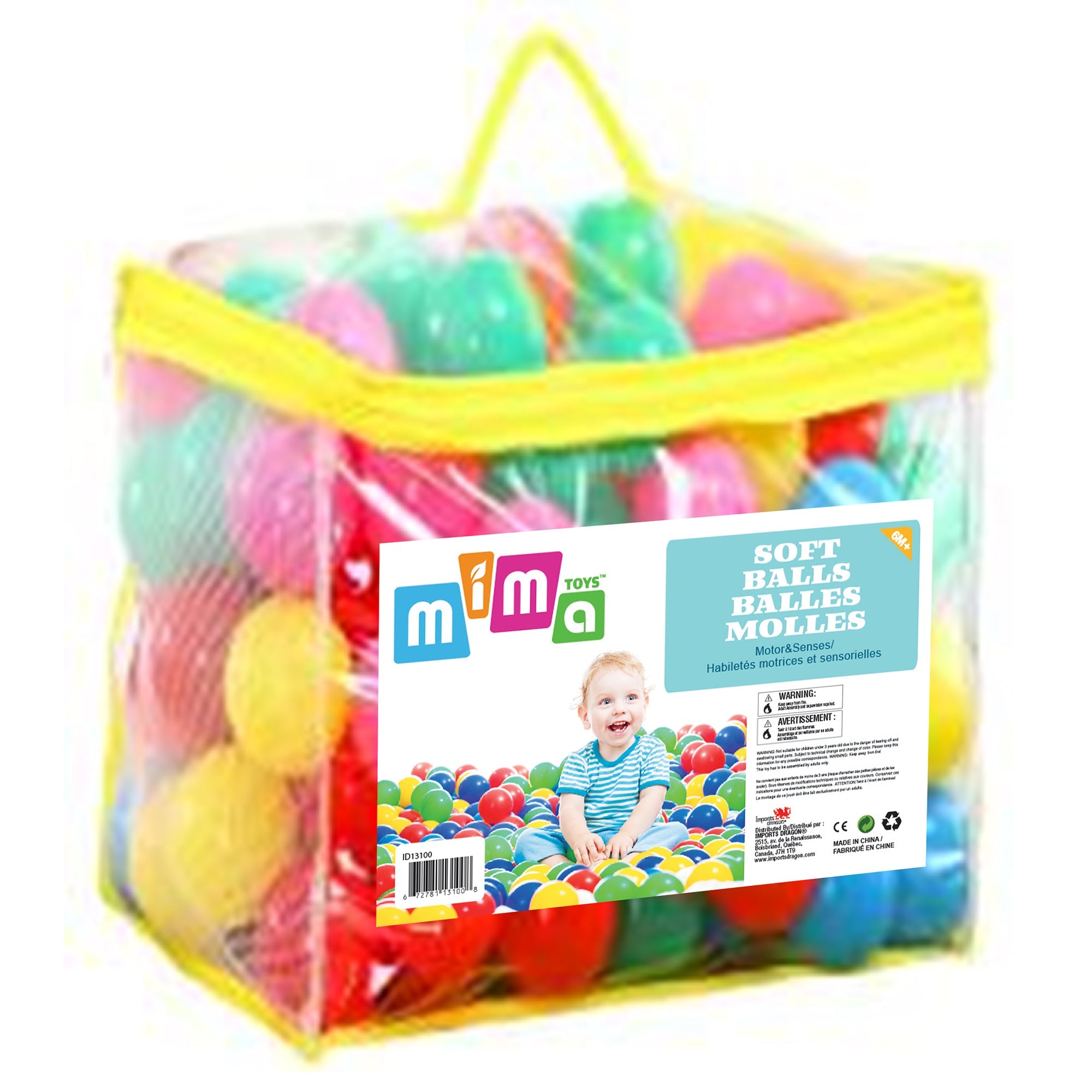 Mima - Soft Ball Bag with 100 Balls - Mastermind Toys___248069