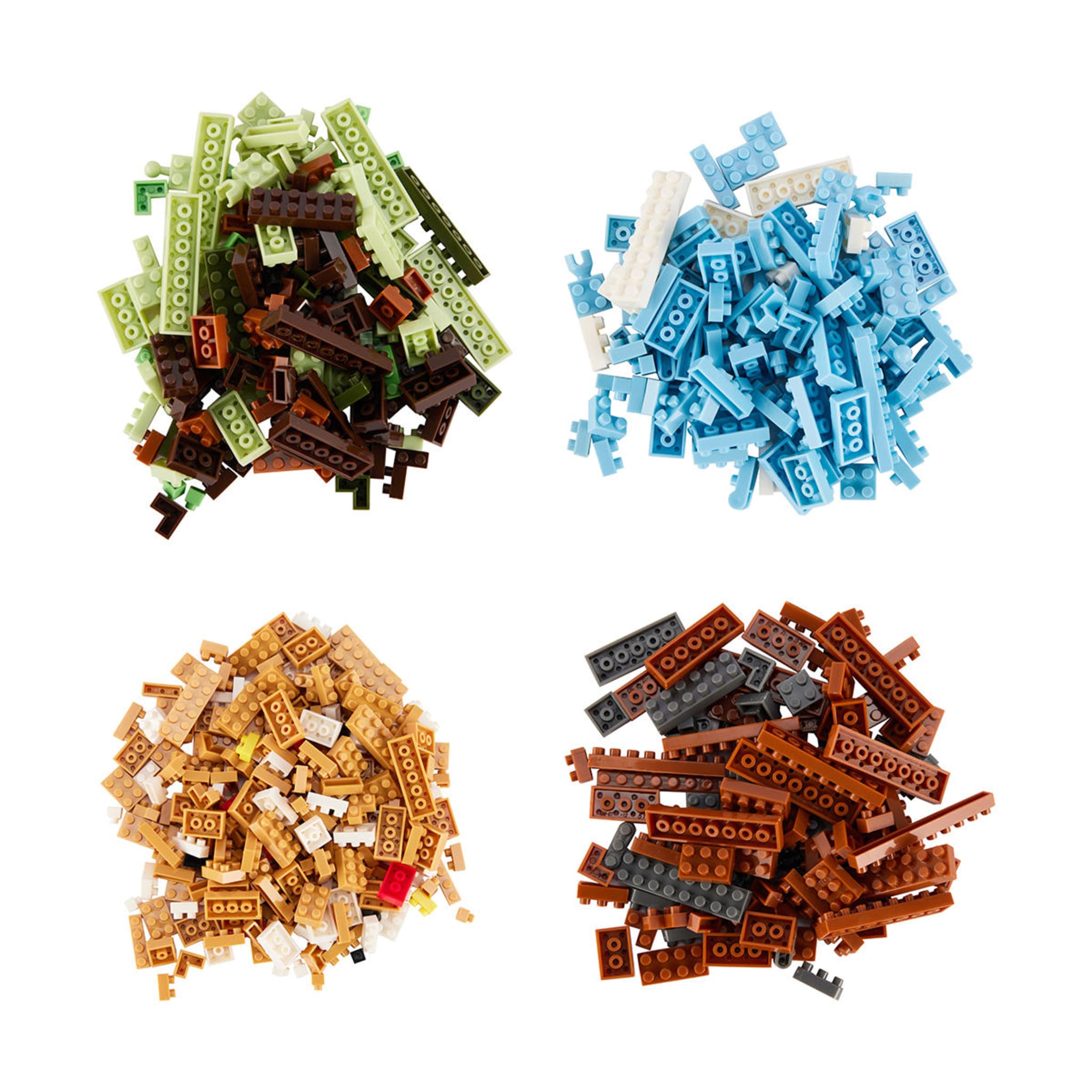 Mastermind Toys Mini Construction Blocks Set Animals Assorted