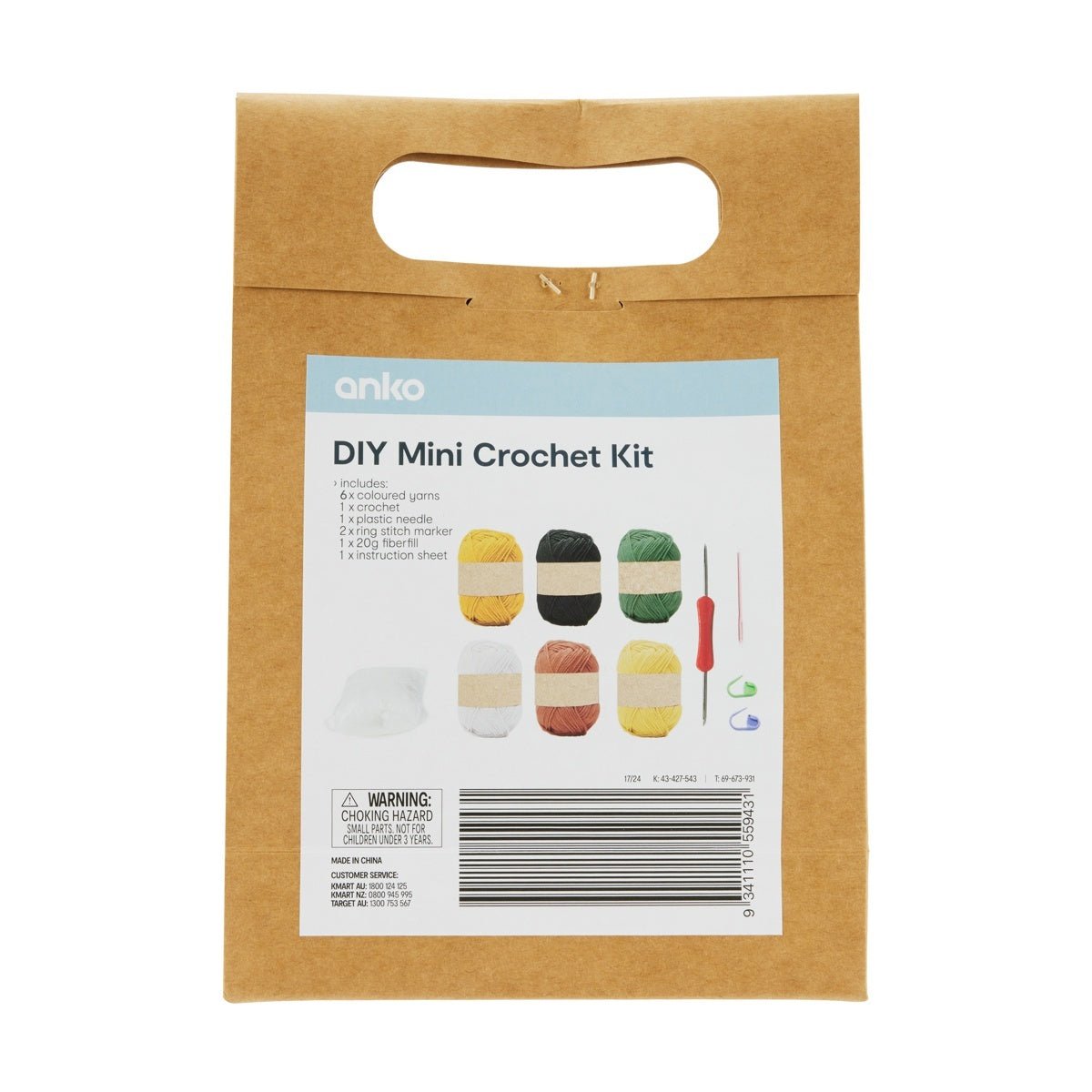 Mini Crochet Bee Kit - Mastermind Toys___244996