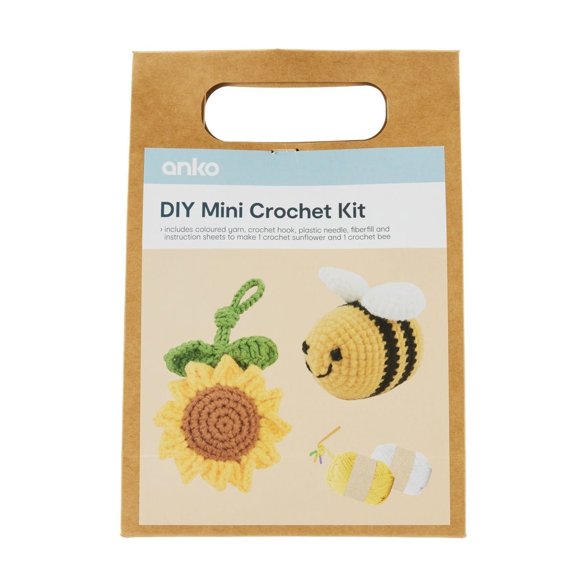 Mini Crochet Bee Kit - Mastermind Toys___244996