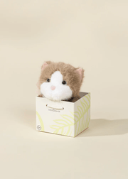 Mini Gift Plush Toy - Beige Cat - Mastermind Toys___244527