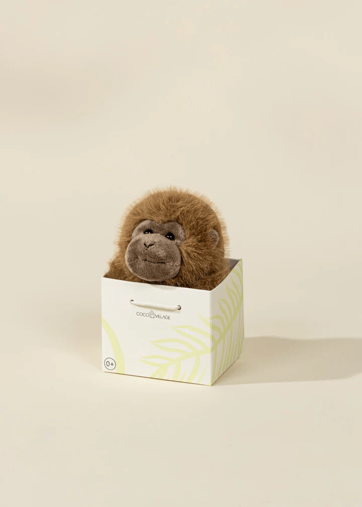 Mini Gift Plush Toy - Brown Monkey - Mastermind Toys___244525