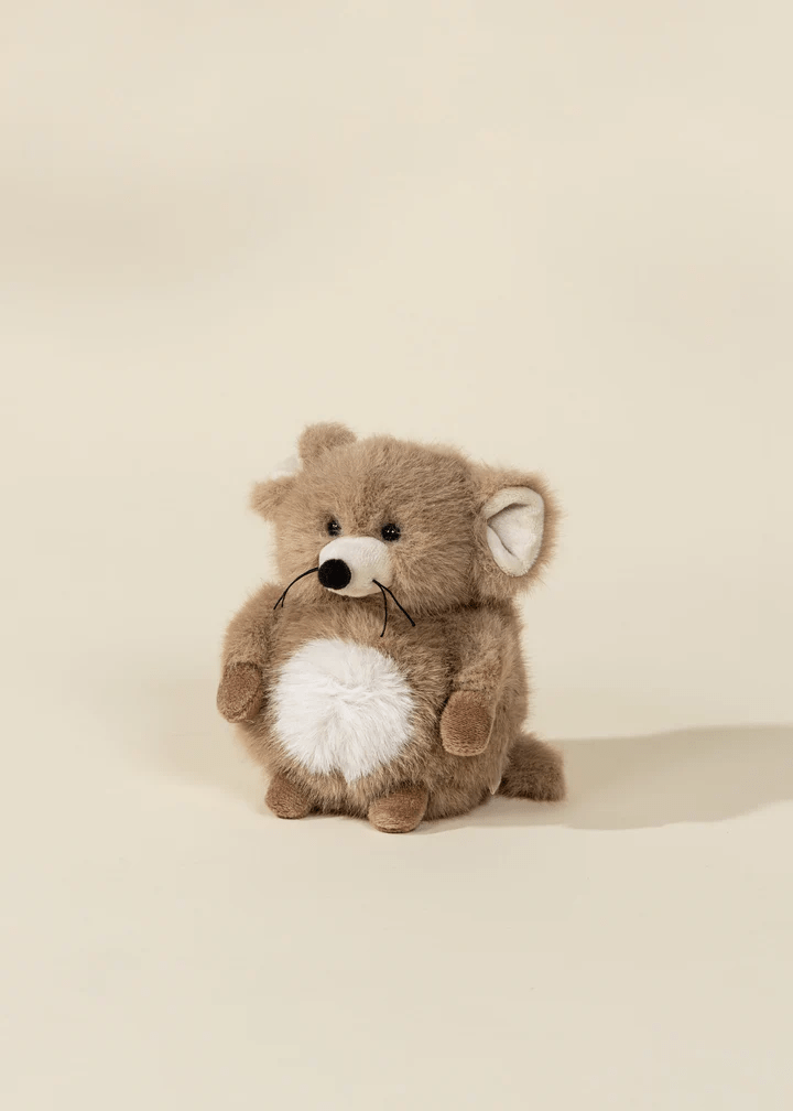 Mini Gift Plush Toy - Brown Mouse - Mastermind Toys___244524