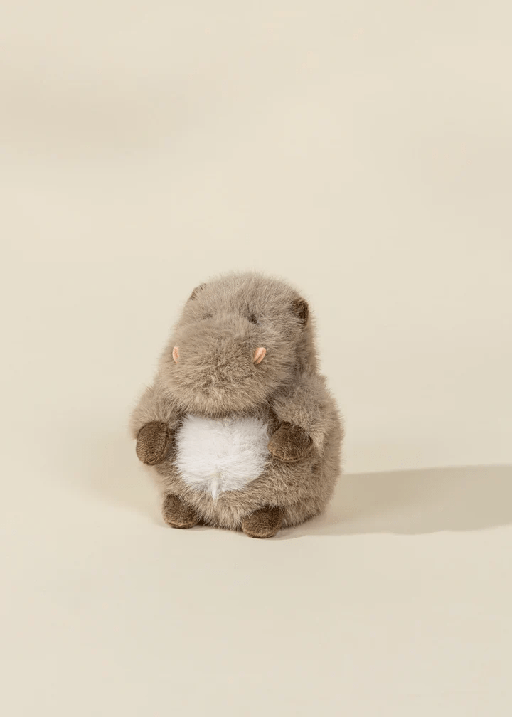 Mini Gift Plush Toy - Grey Hippopotamus - Mastermind Toys___244529
