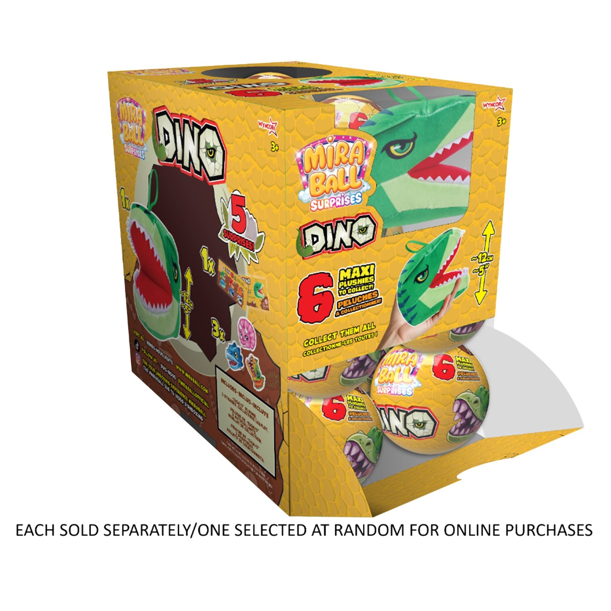 Miraball Surprises - Dino Assorted in CDU - Mastermind Toys___248038