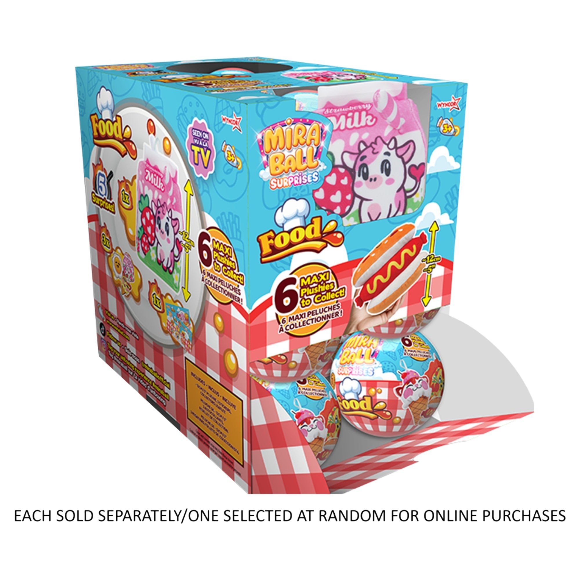 Miraball Surprises - Food Assorted in CDU - Mastermind Toys___248036