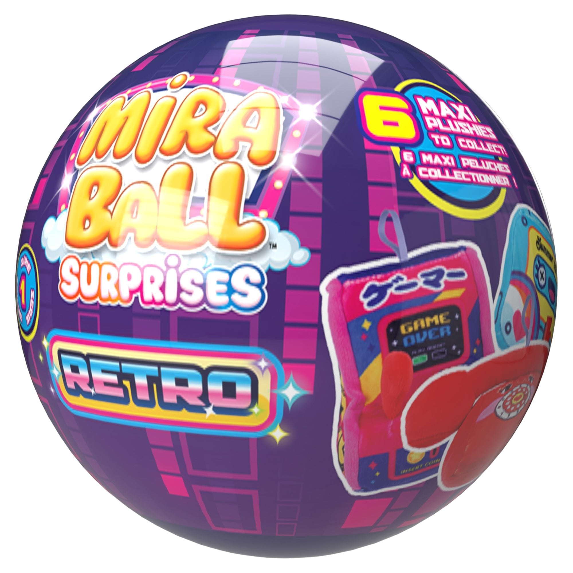 Miraball Surprises - Retro Assorted in CDU - Mastermind Toys___248037