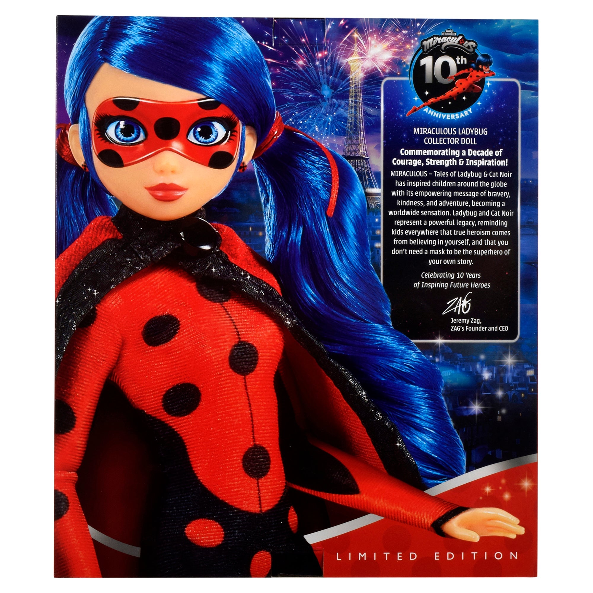 Miraculous 10th Anniversary Collector Doll - Mastermind Toys___248963