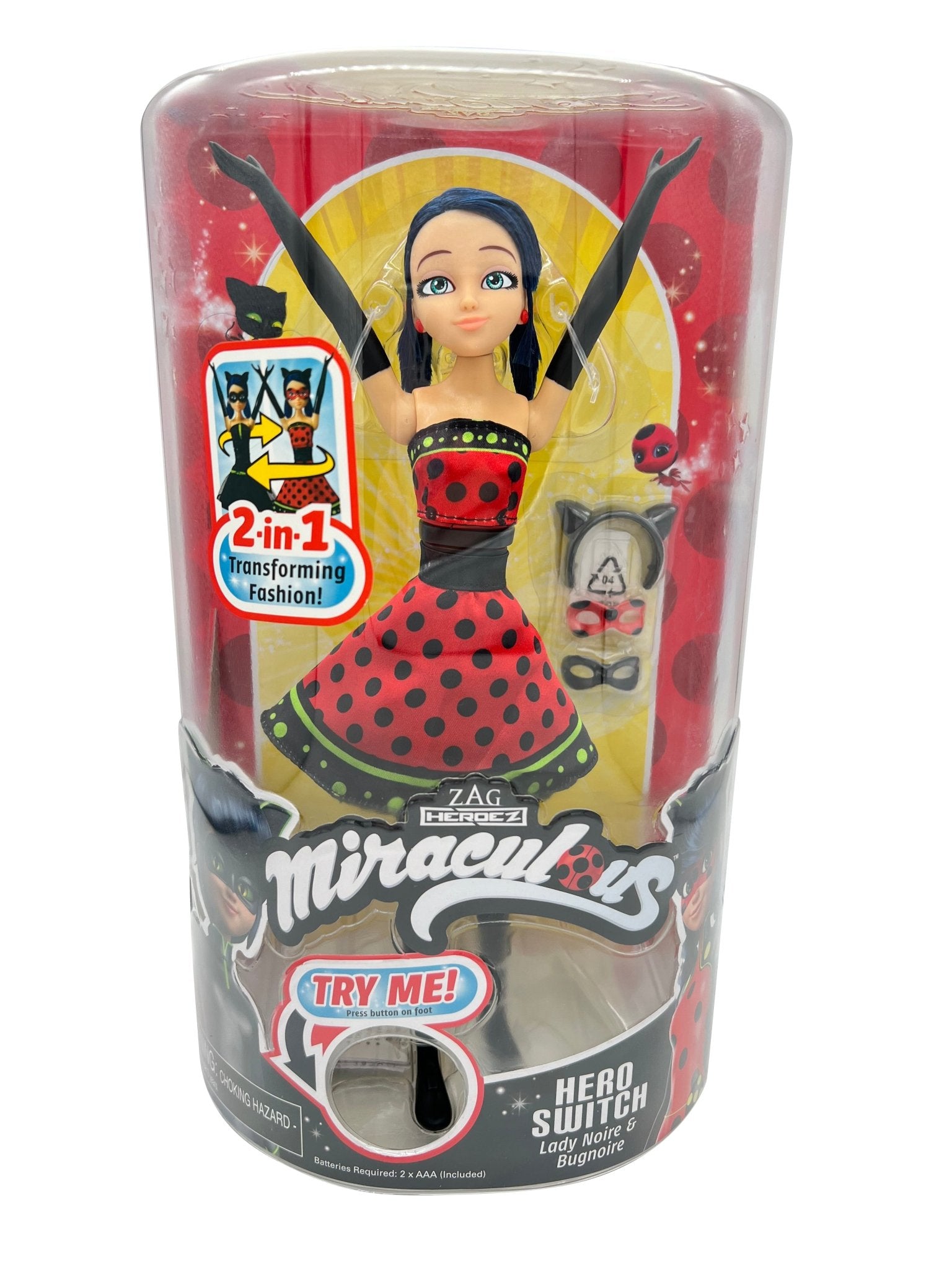 Miraculous Hero Switch Ladybug - Mastermind Toys___246305