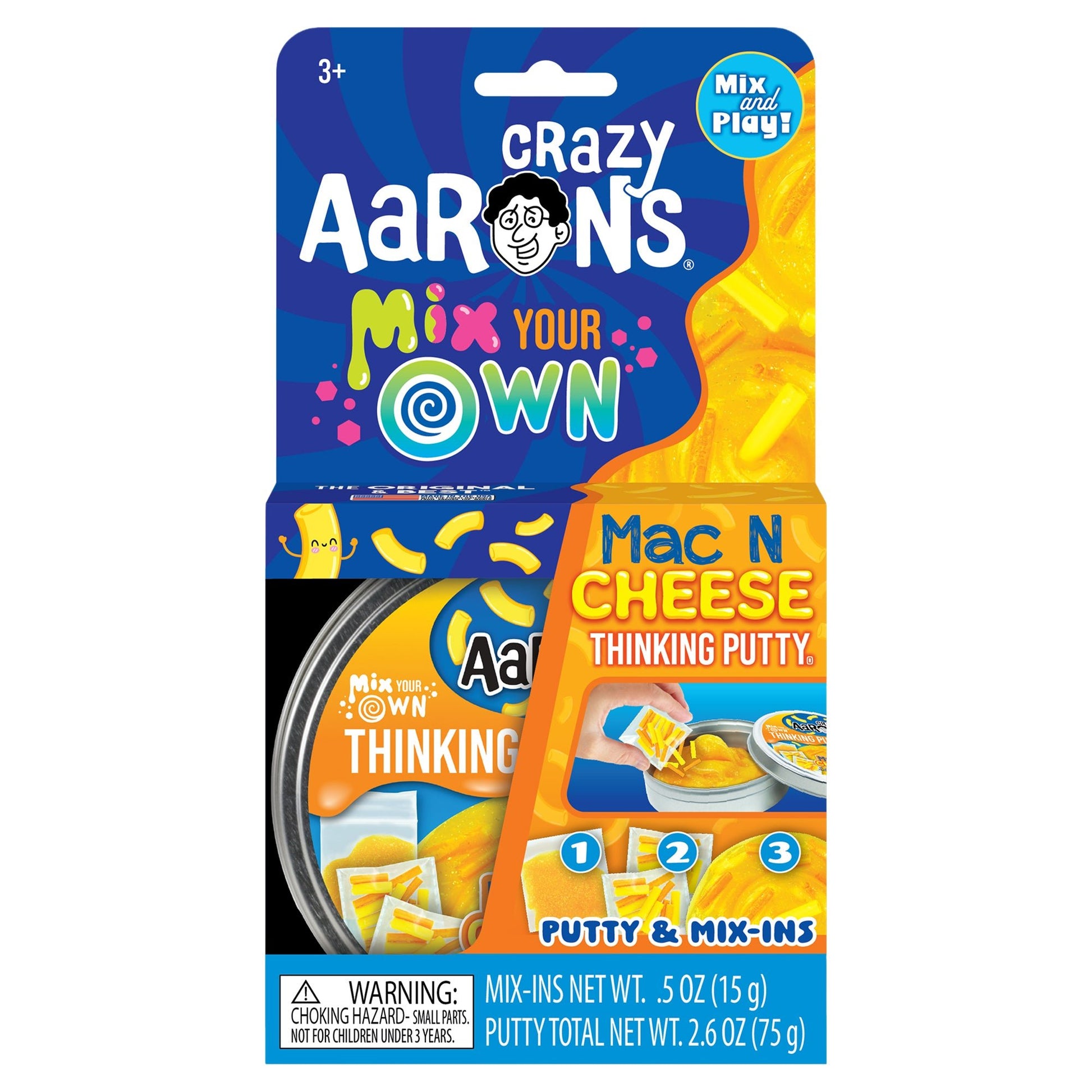 Mix Your Own Thinking Putty - Mac n Cheese - Mastermind Toys___247999