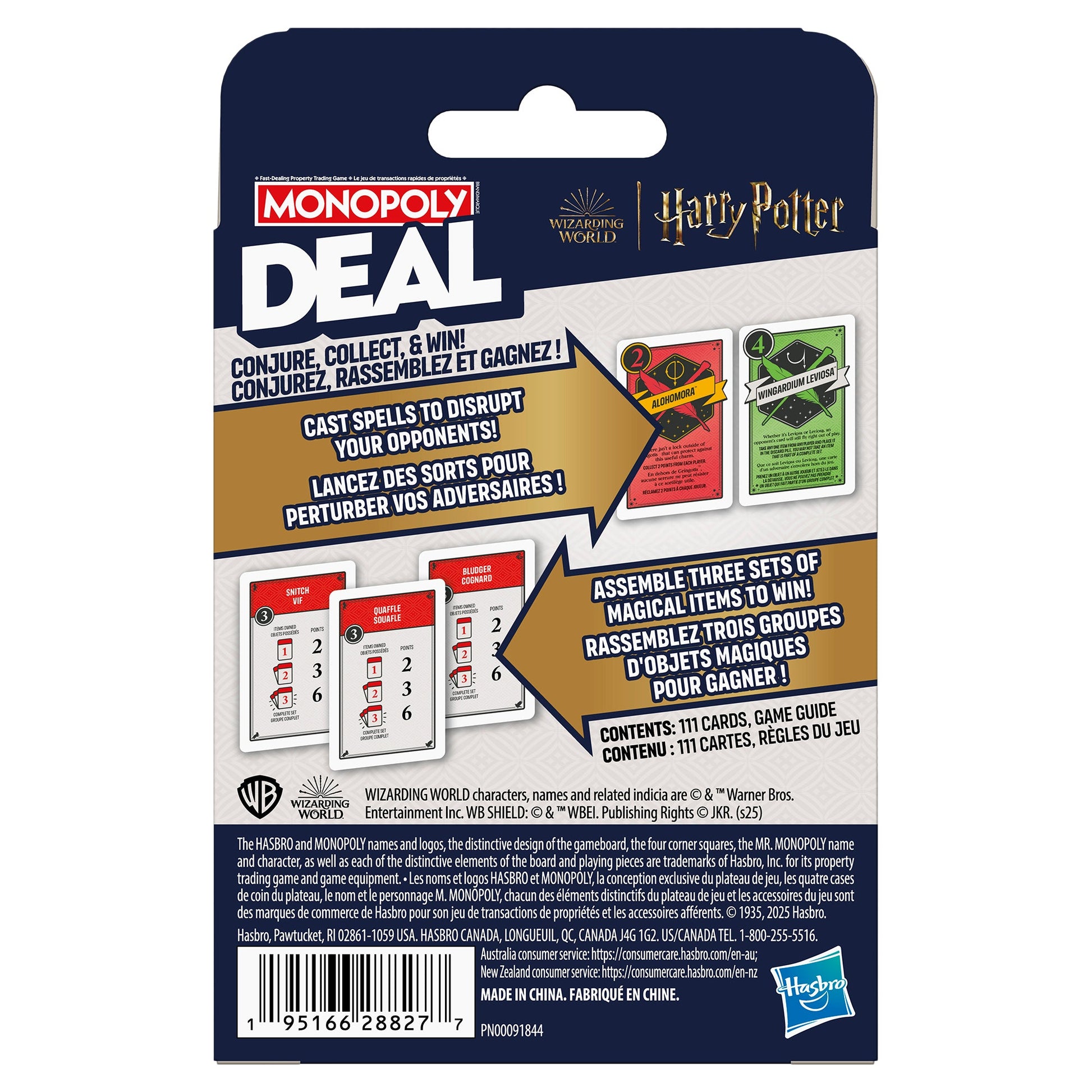 Monopoly Deal HARRY POTTER - Mastermind Toys___244850