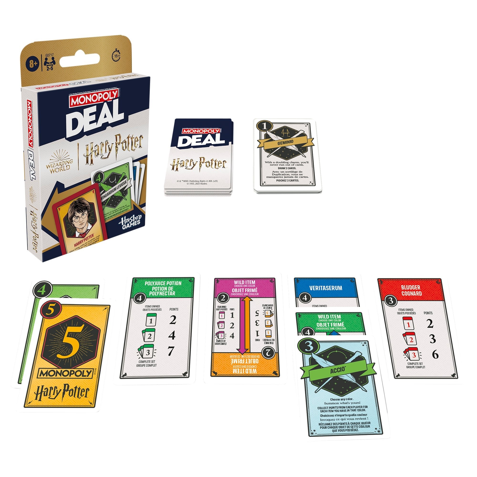 Monopoly Deal HARRY POTTER - Mastermind Toys___244850