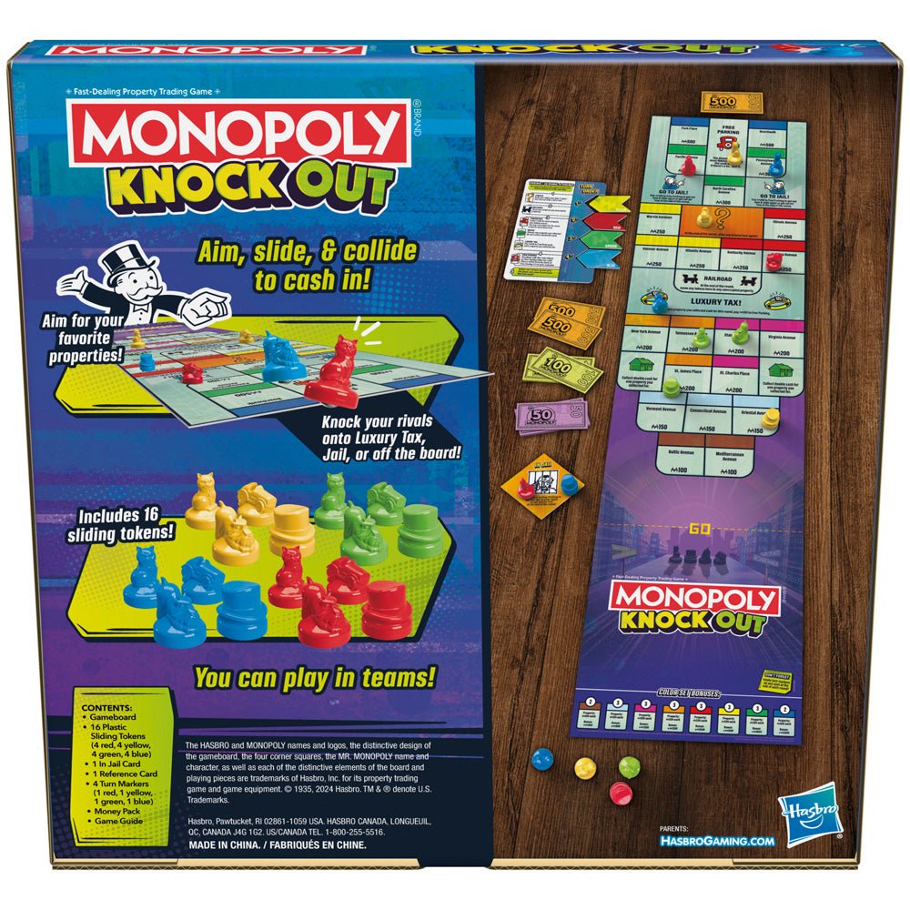 Monopoly Knockout Family Party Board Game - Mastermind Toys___232714