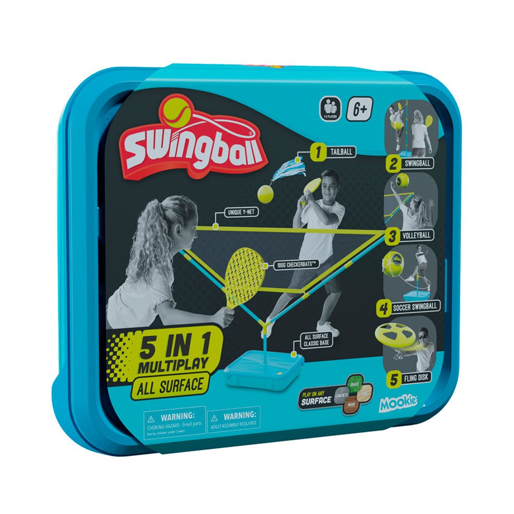 Mookie 5 - in - 1 Multiplay Swingball Set - Mastermind Toys___219478