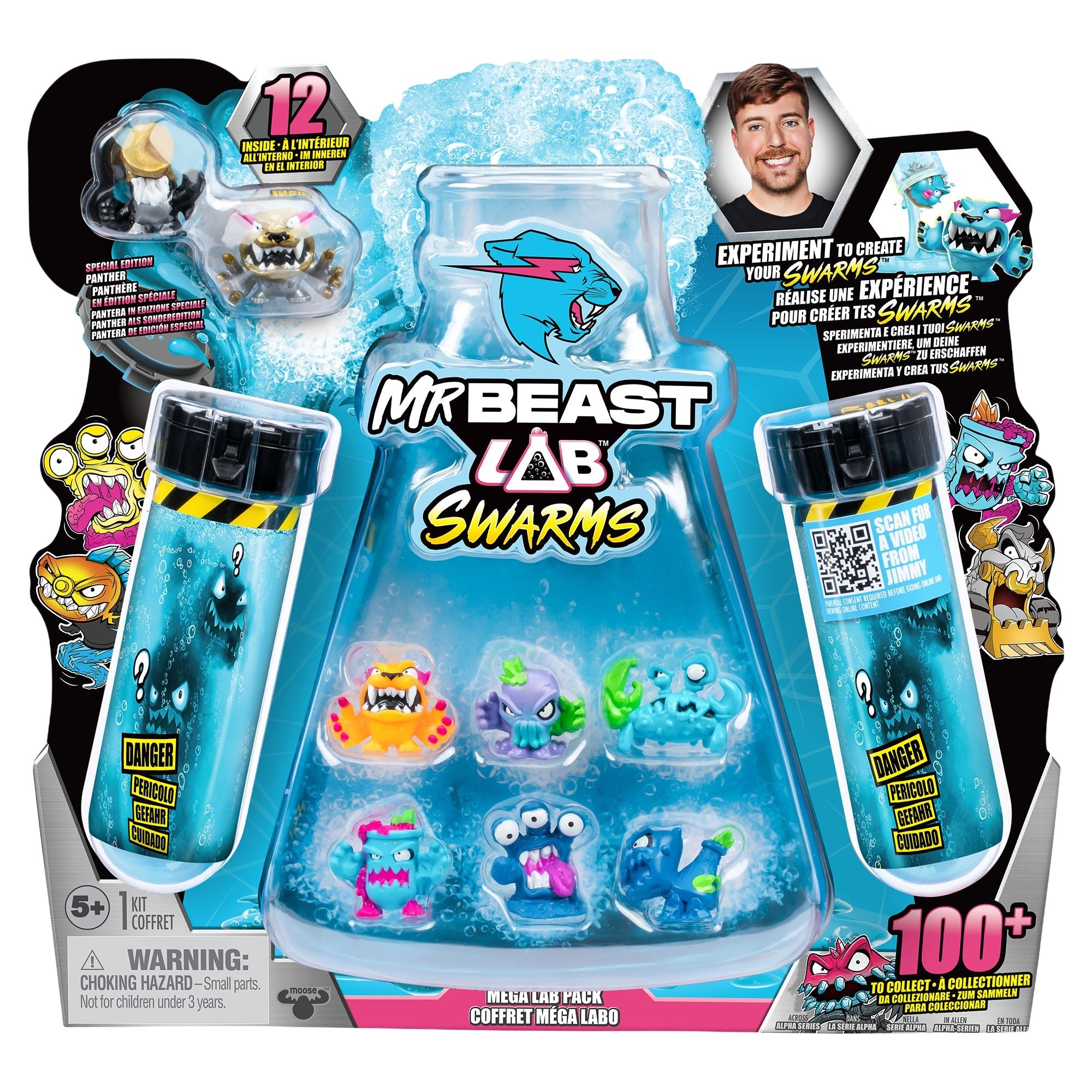 MrBeast Lab Swarms Mega Lab 12Pk Ast 3 - Mastermind Toys___241111