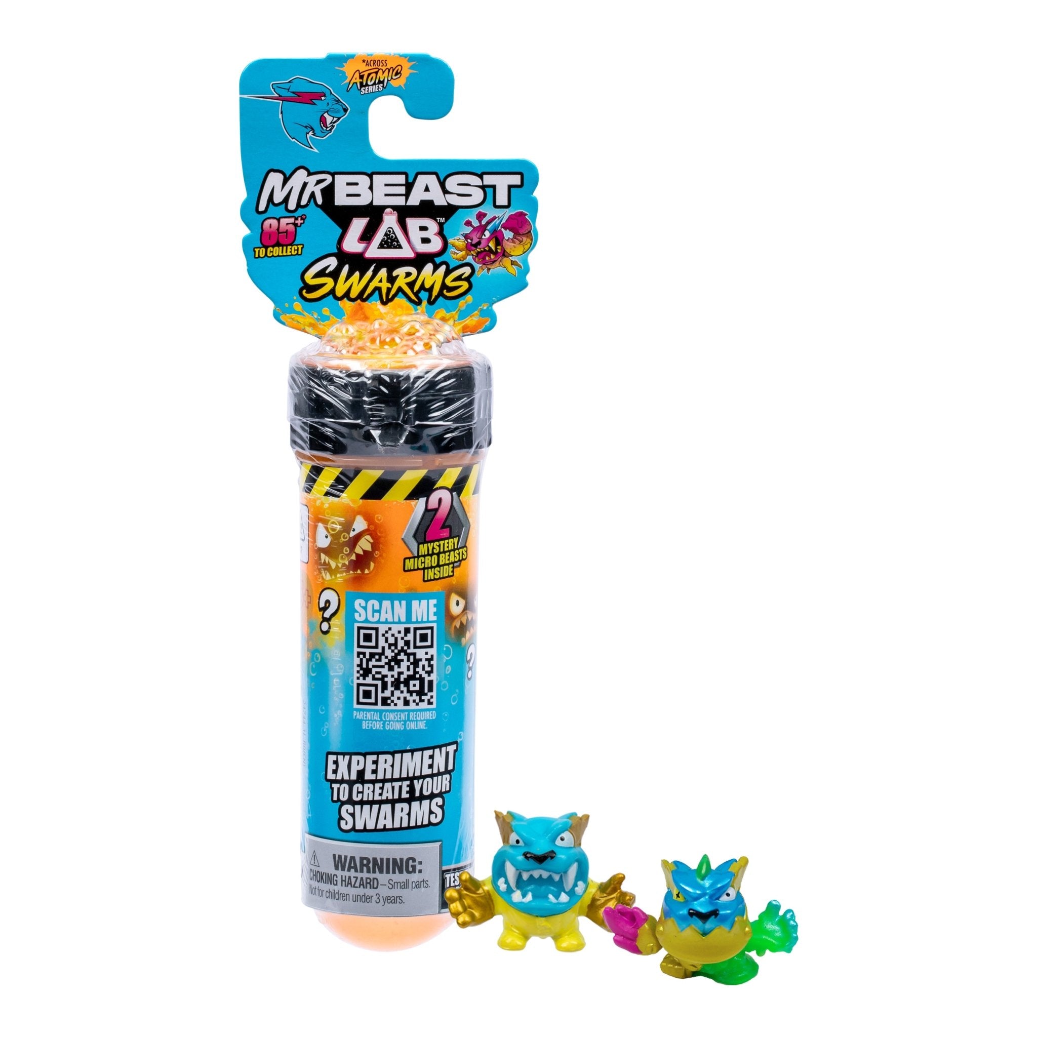 Mrbeast Lab Swarms S2 Test Tube 2Pk 12Pc A – Mastermind Toys