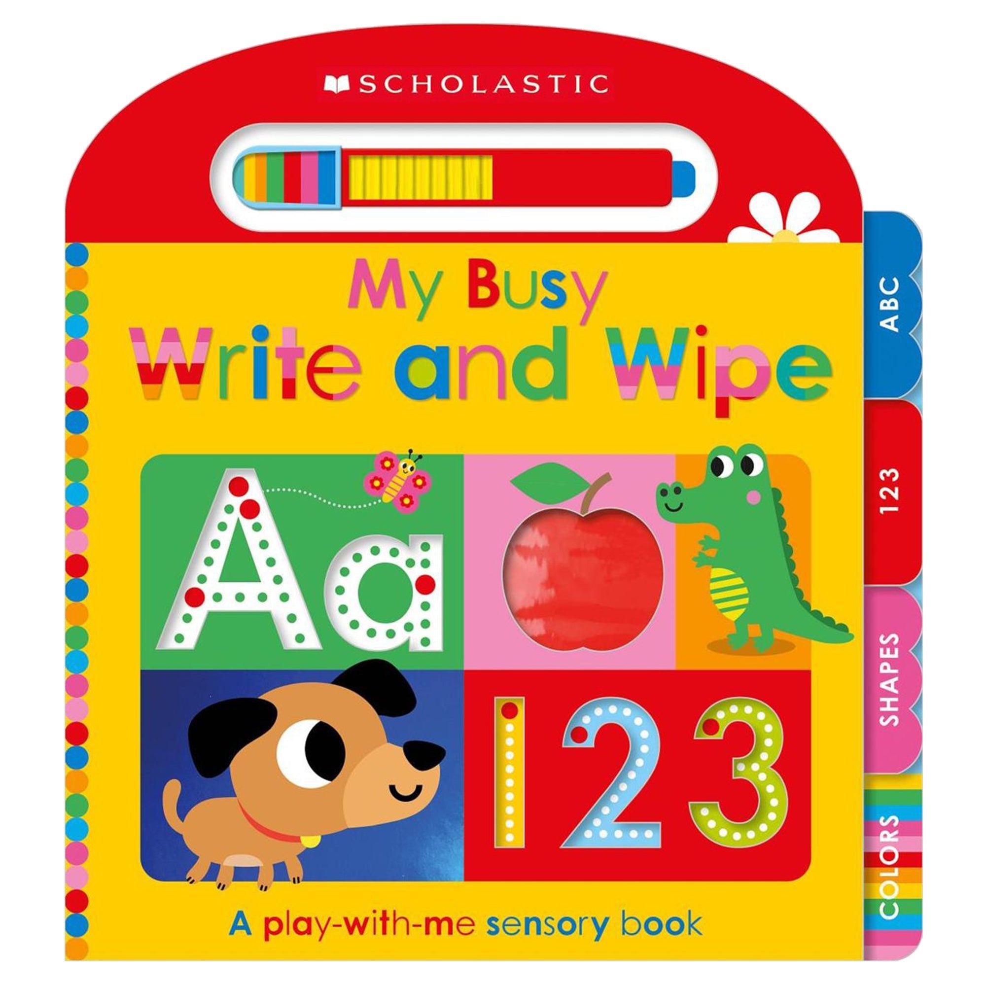 My Busy Write + Wipe ABC 123 – Mastermind Toys