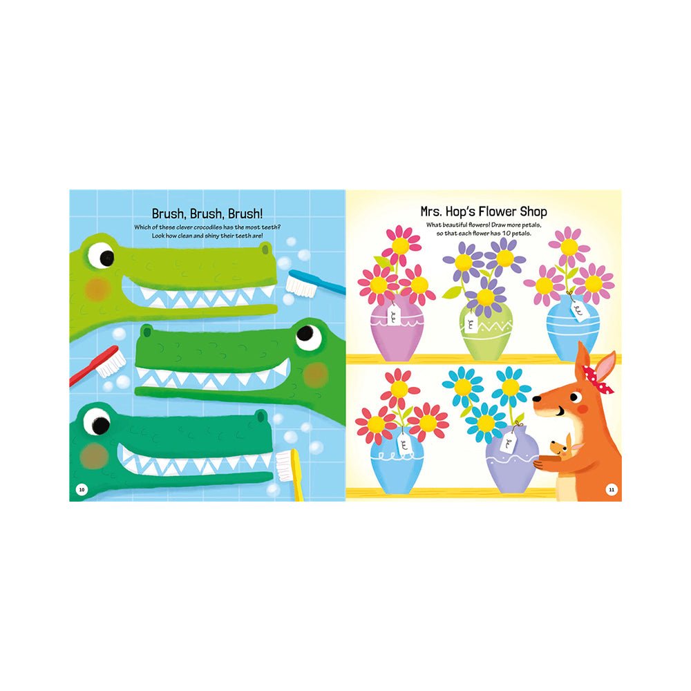 Om Books International 1000 Activity Book- Mazes, Dot to Dot, Spot the Difference