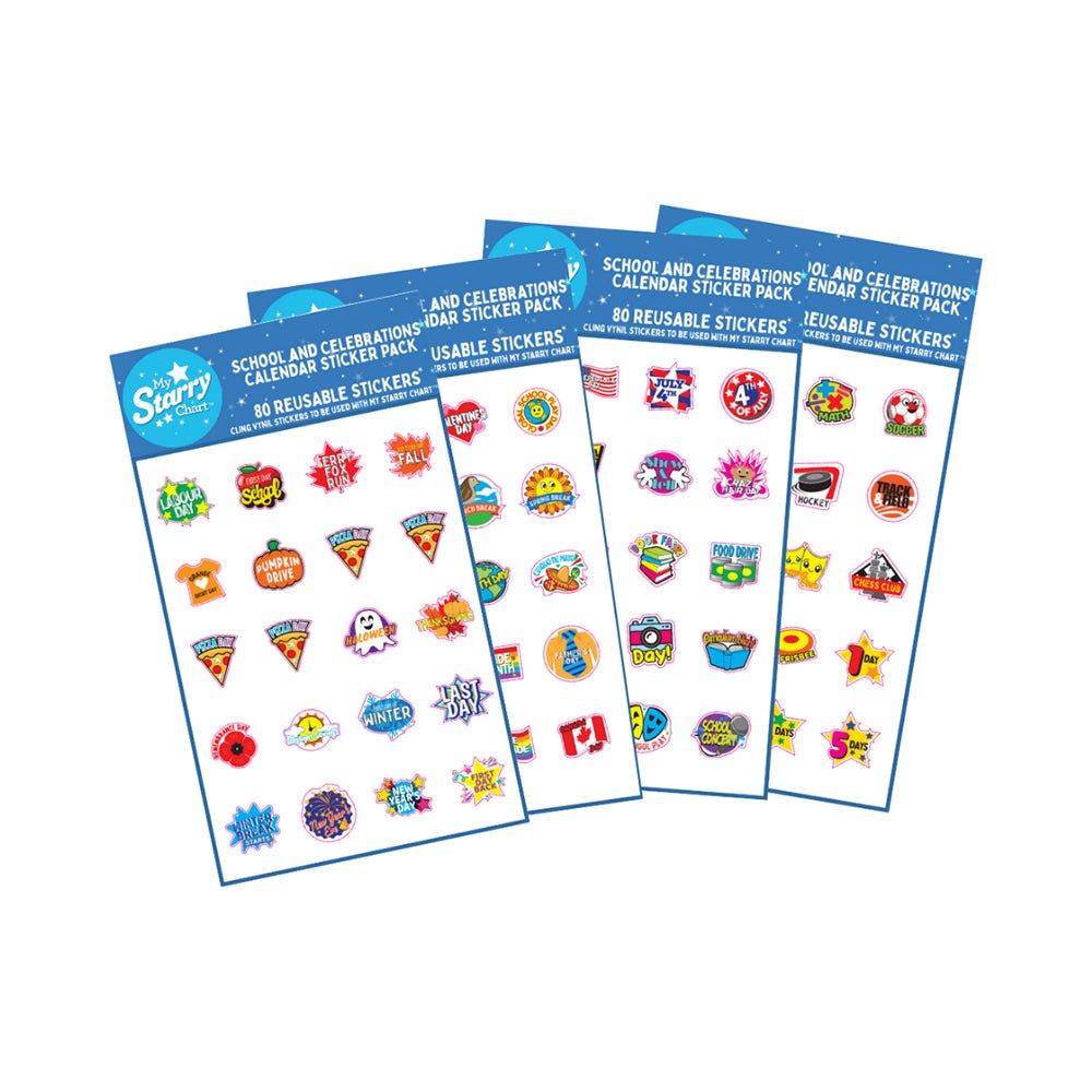 My Starry Chart Celebration Calendar Stickers - Mastermind Toys___225993
