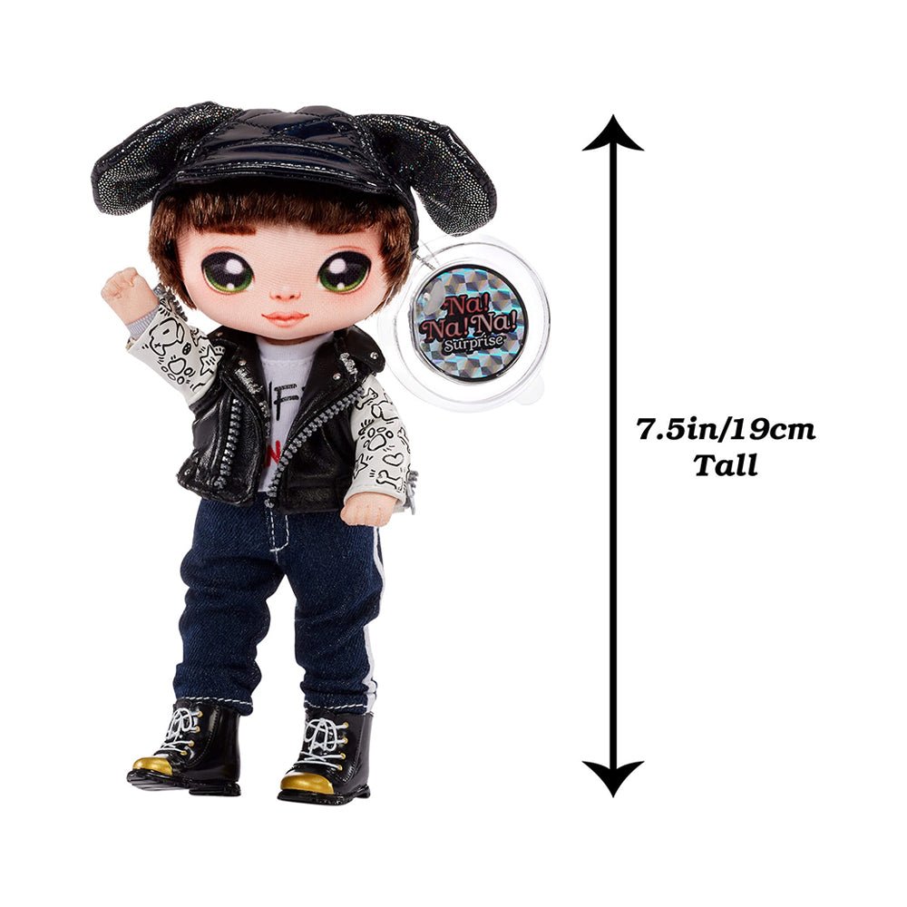 Na! Na! Na! Surprise Glam Series Maxwell Dane 2 - in - 1 Pom Doll - Mastermind Toys___222280