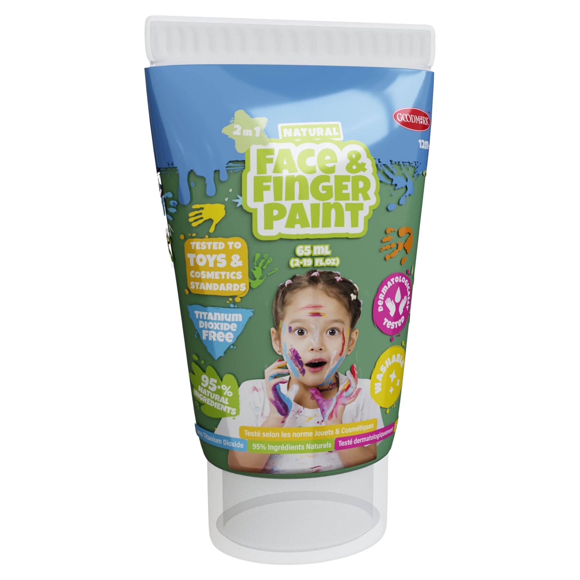 Natural Face & Fingerpaint - All in One Set - Mastermind Toys___249118