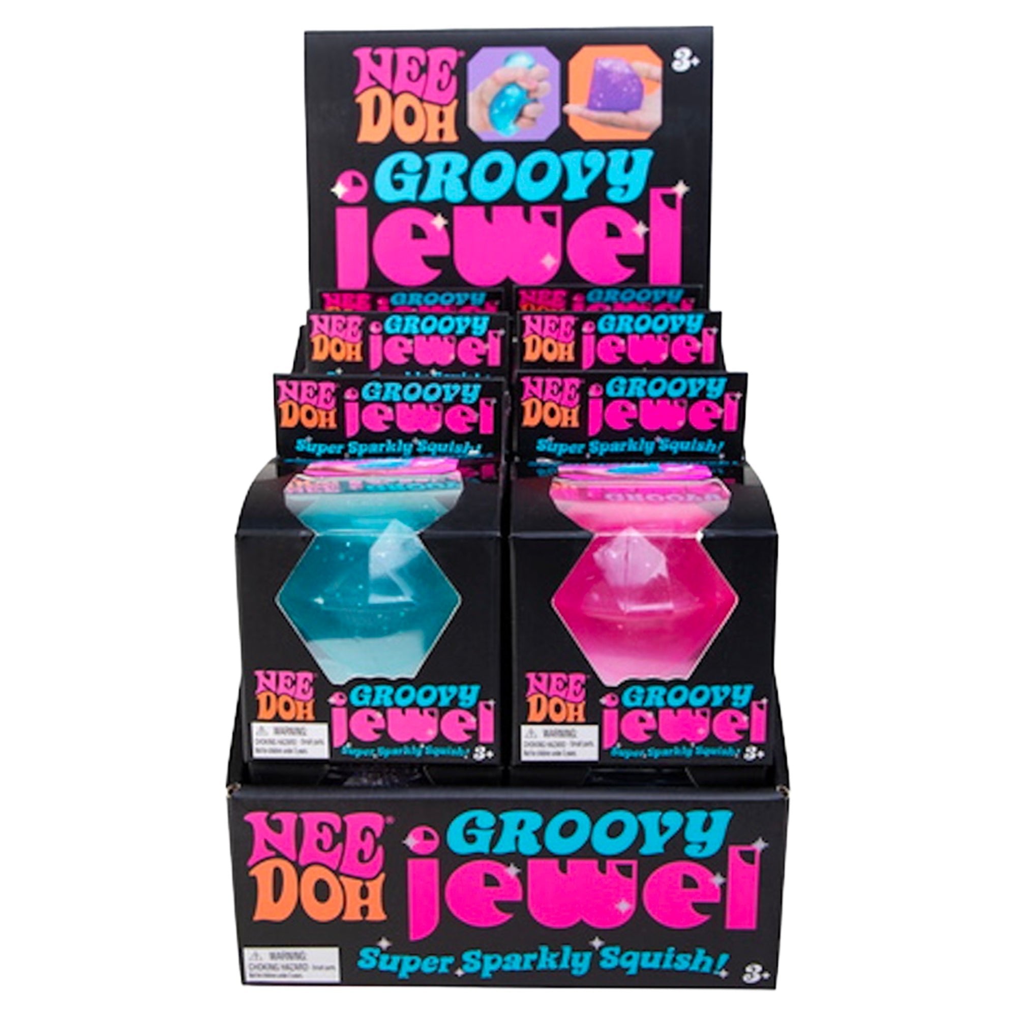 NeeDoh Groovy Jewel - Mastermind Toys___248274