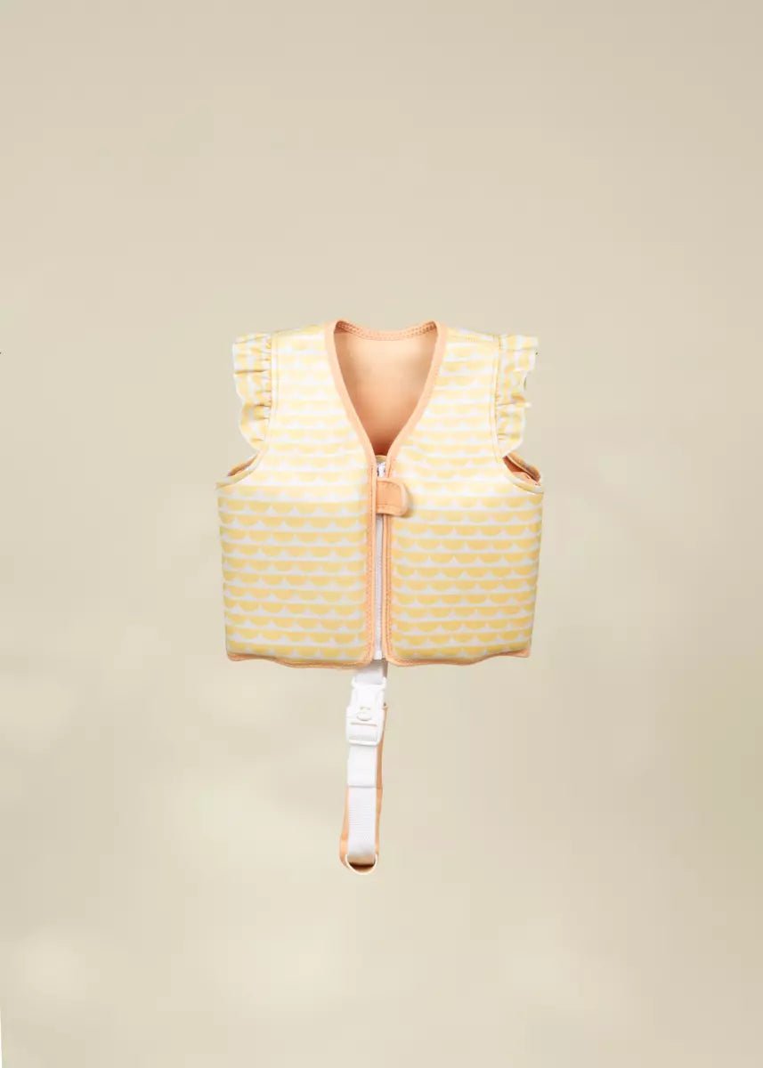 Neoprene Kids Ruffle Swimming Vest – Gelato (4–6Y) - Mastermind Toys___250237