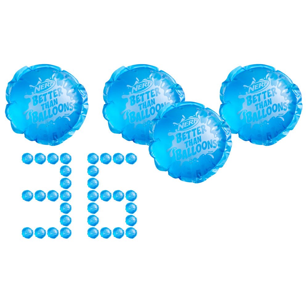 Nerf Better Than Balloons Brand Water Toys 36 Pods – Mastermind Toys