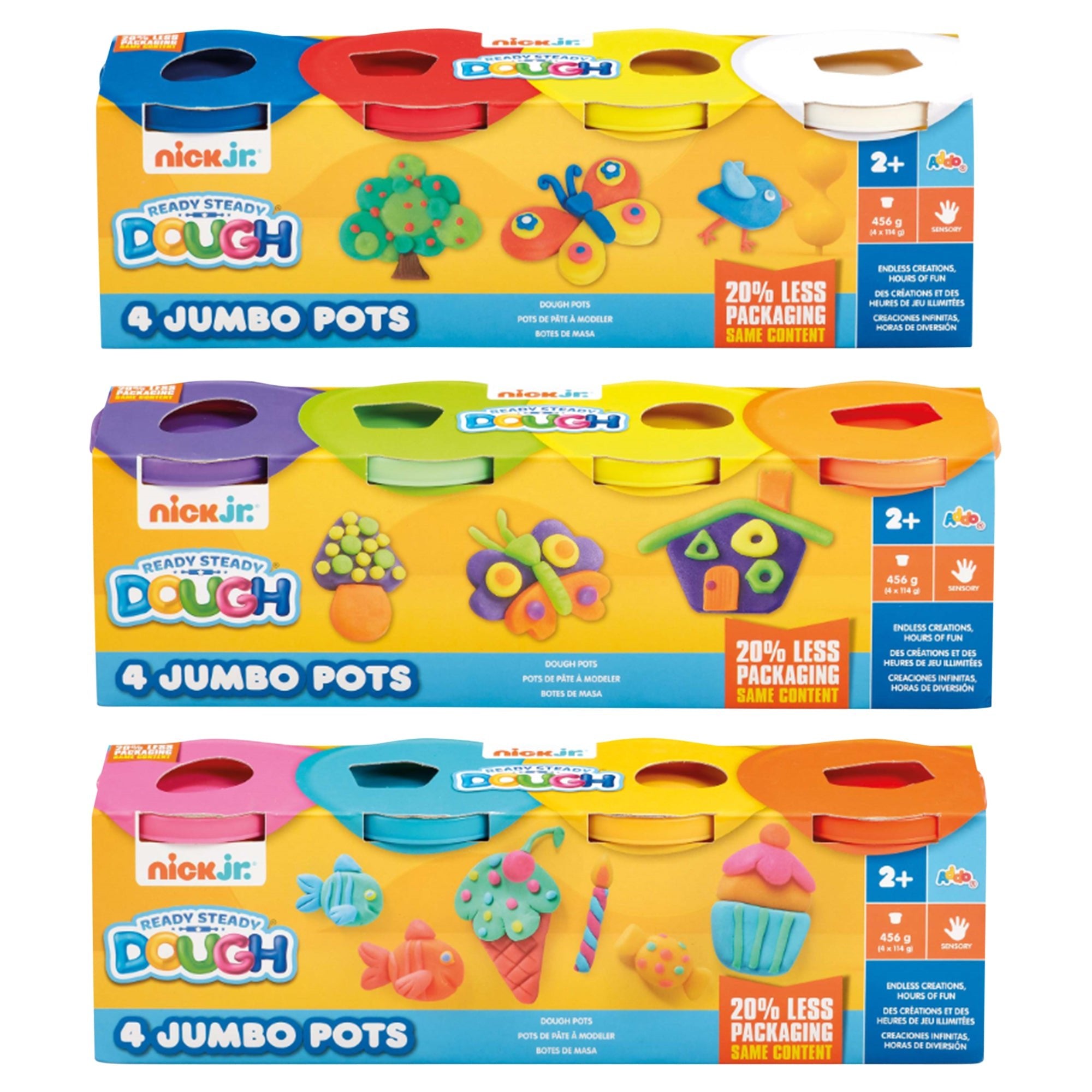 Nick Jr 4 Pk Jumbo Pots Asst - Mastermind Toys___247155