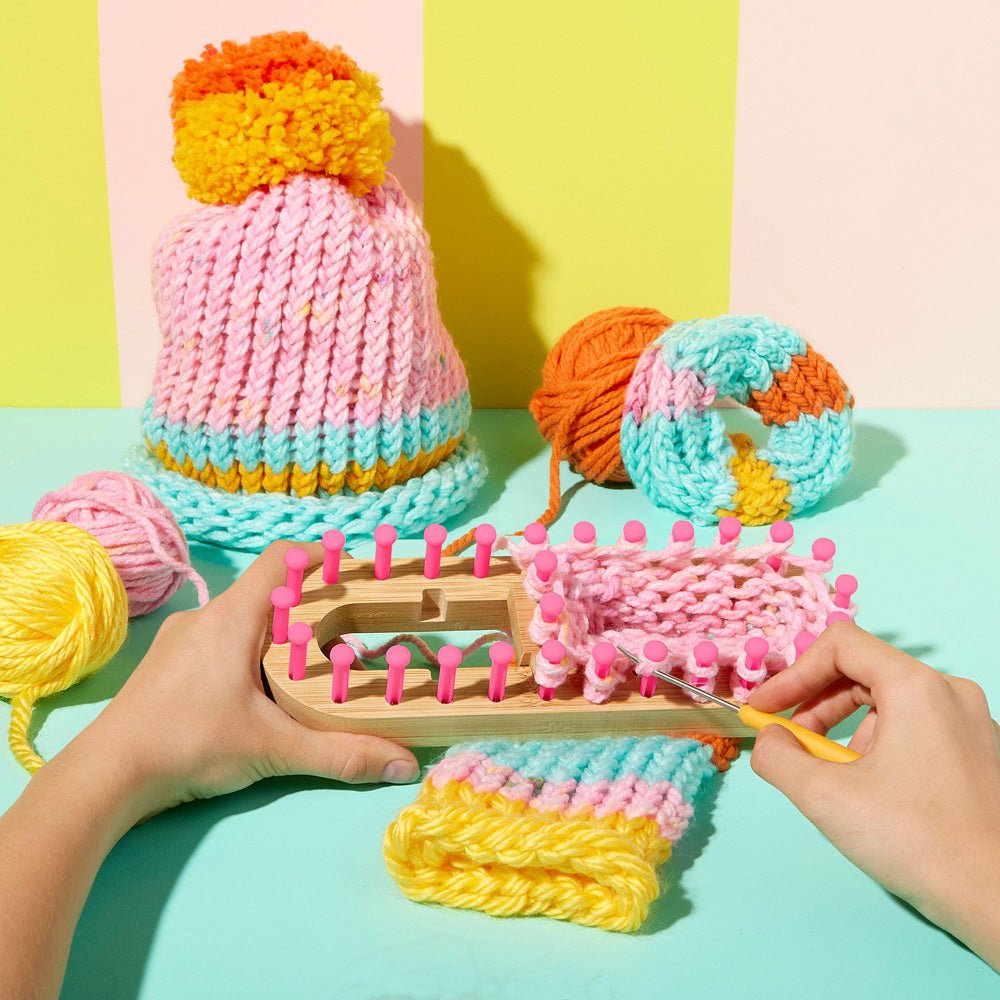 Bright Stripes Nimble Knitter – Mastermind Toys
