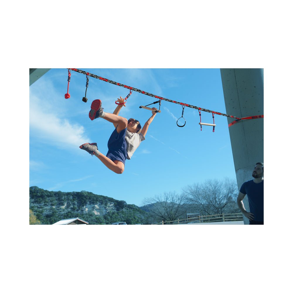 Ninjaline 30' Intro Kit w/ 7 Obstacles - Mastermind Toys___212649