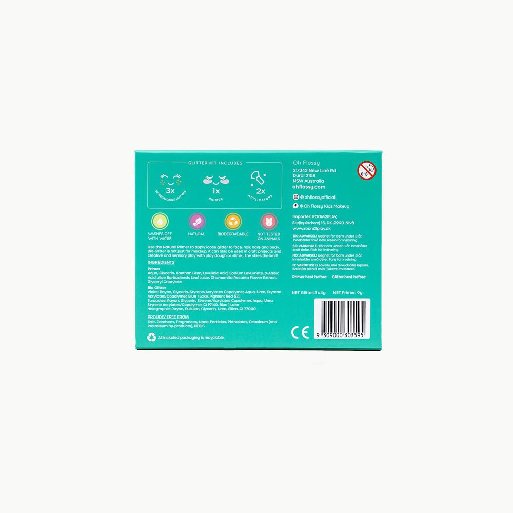 Oh Flossy Kids Under the Sea Glitter Set - Mastermind Toys___234024