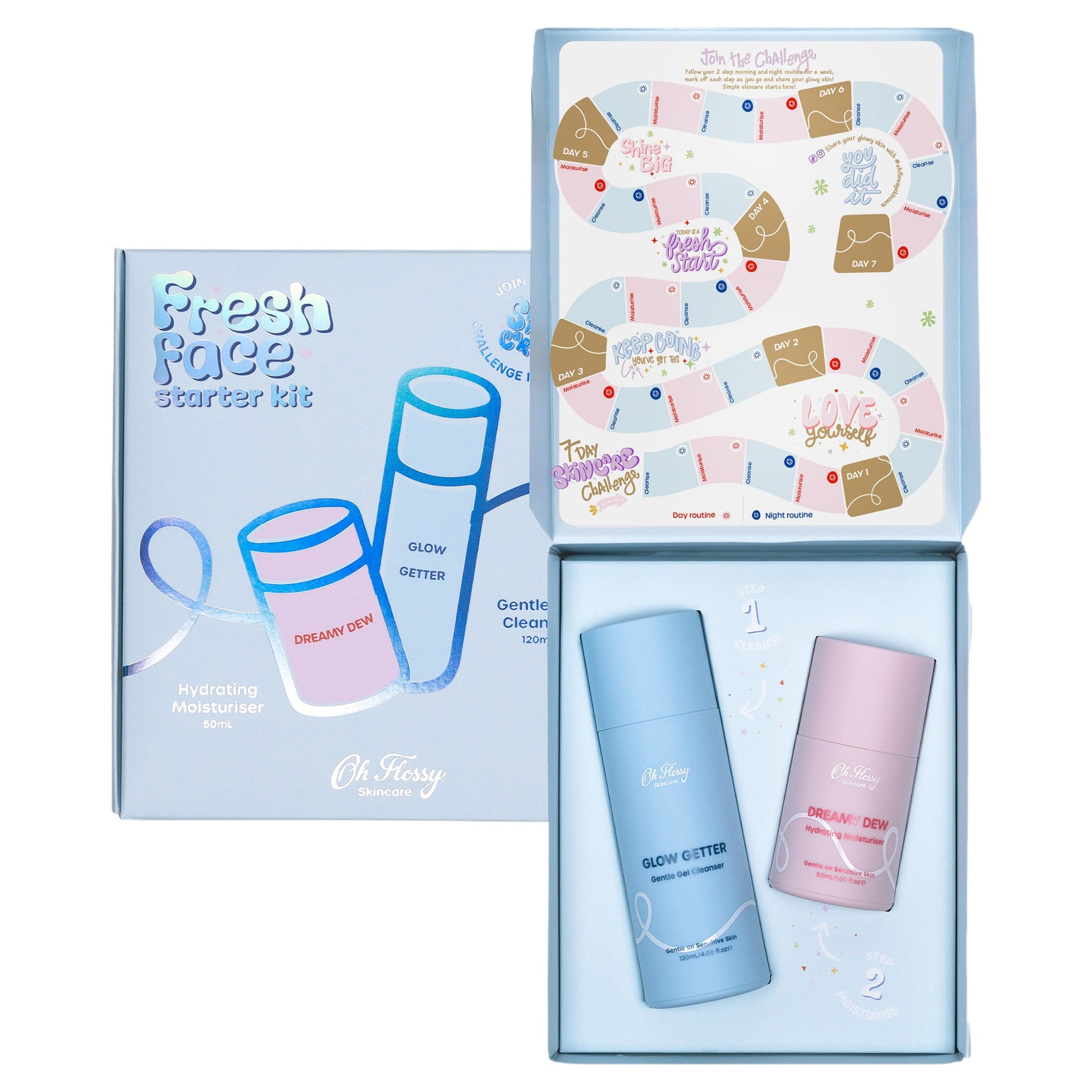 Oh Flossy Skincare - Fresh Face Starter Kit - Mastermind Toys___248233