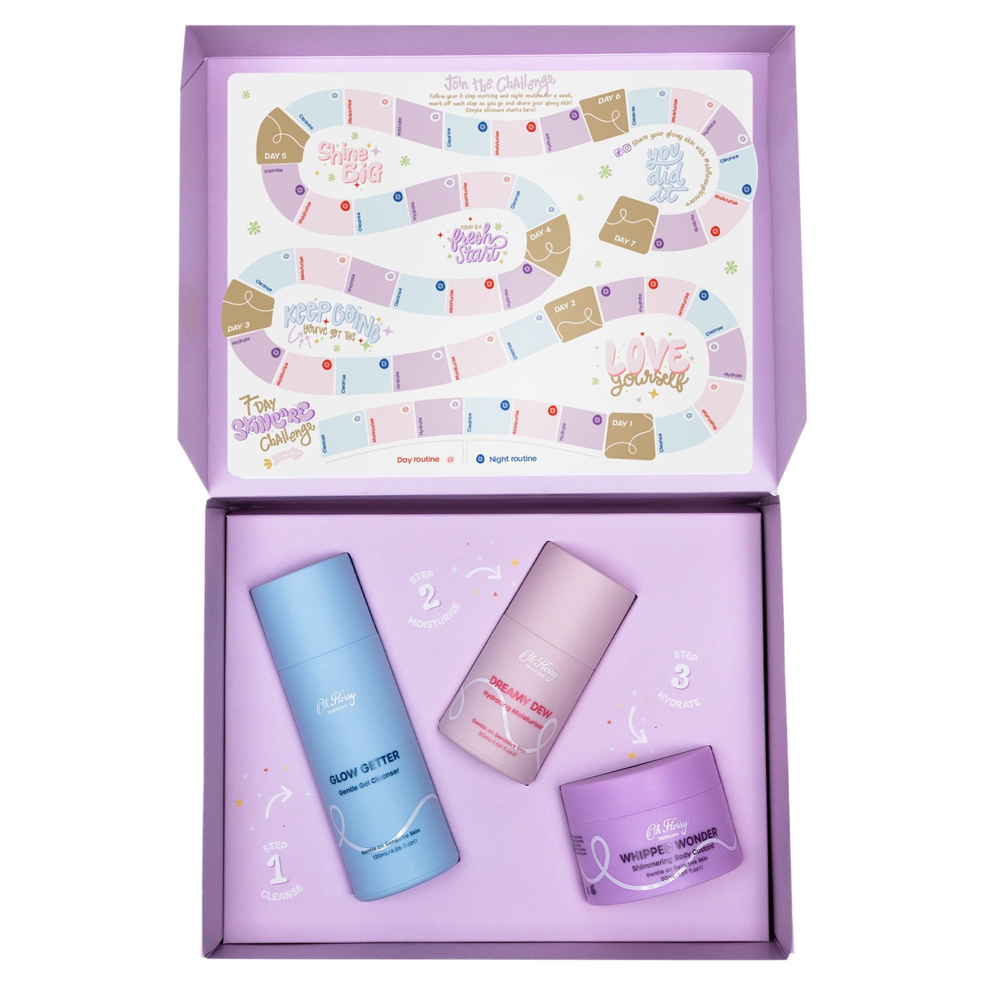 Oh Flossy Skincare - Glowing Skin Essentials Kit - Mastermind Toys___248232