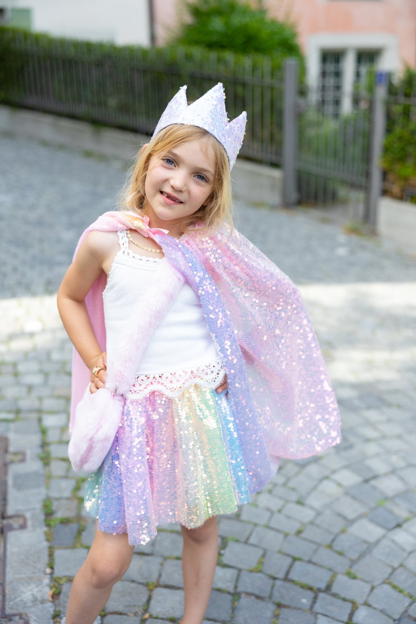 Ombre Sequins Skirt, Size 4 - 6 - Mastermind Toys___245104