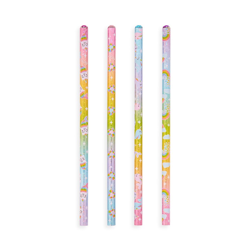 Ooly Rainbow Glitter Gem Pencils Assorted - Mastermind Toys___224863