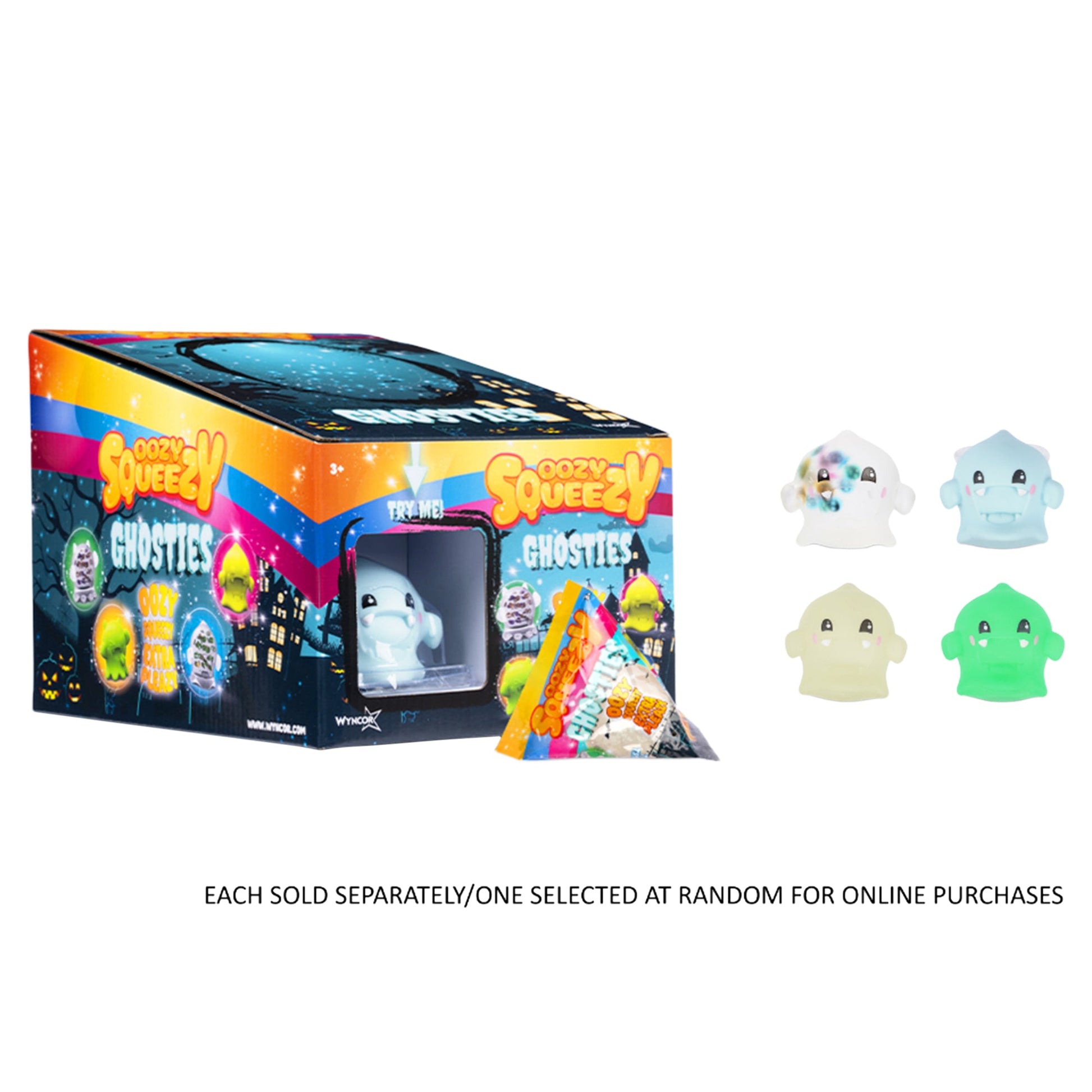 Oozy Squeezy Ghosties Assorted in CDU - Mastermind Toys___248041