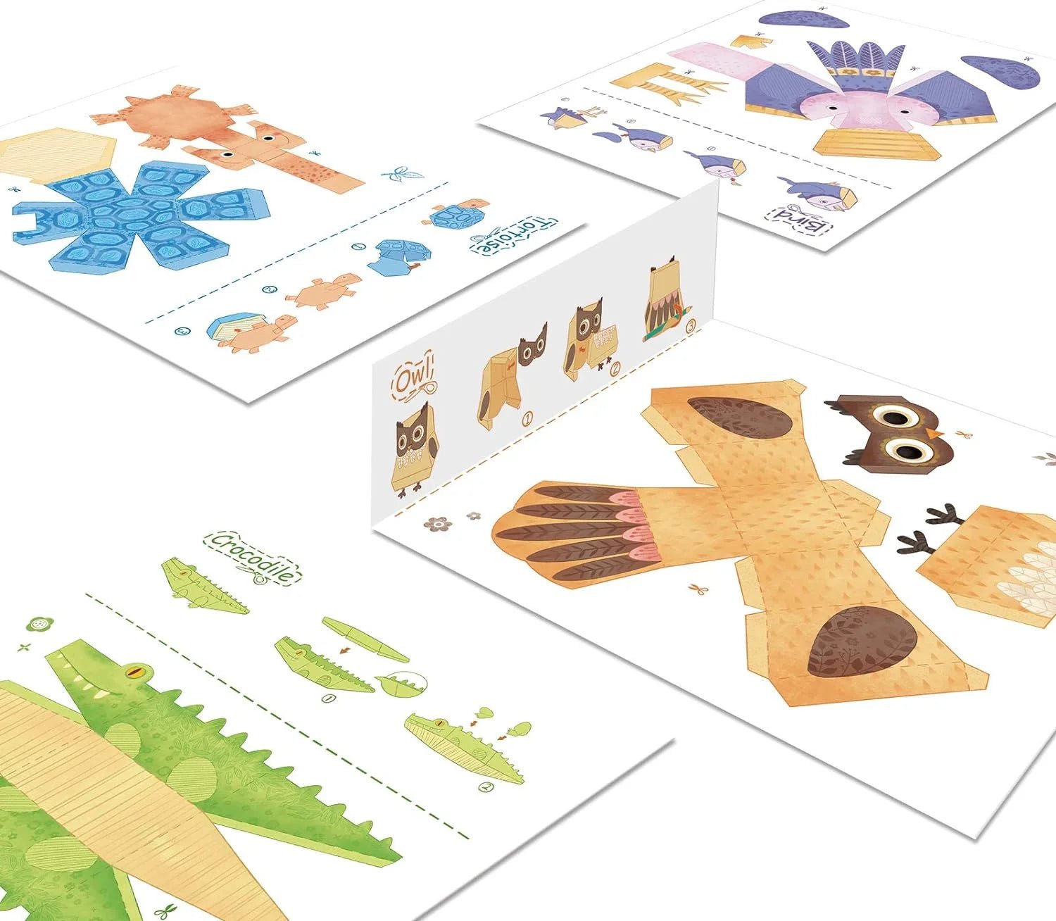 Origami Kit for Kids – 3D Animals - Mastermind Toys___255087