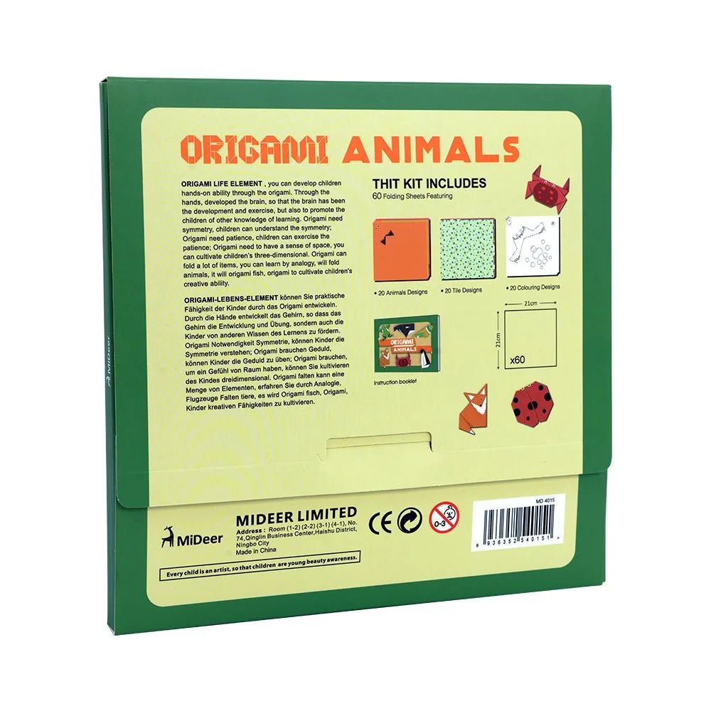 Origami Kit for Kids - Paper Animals - Mastermind Toys___255088