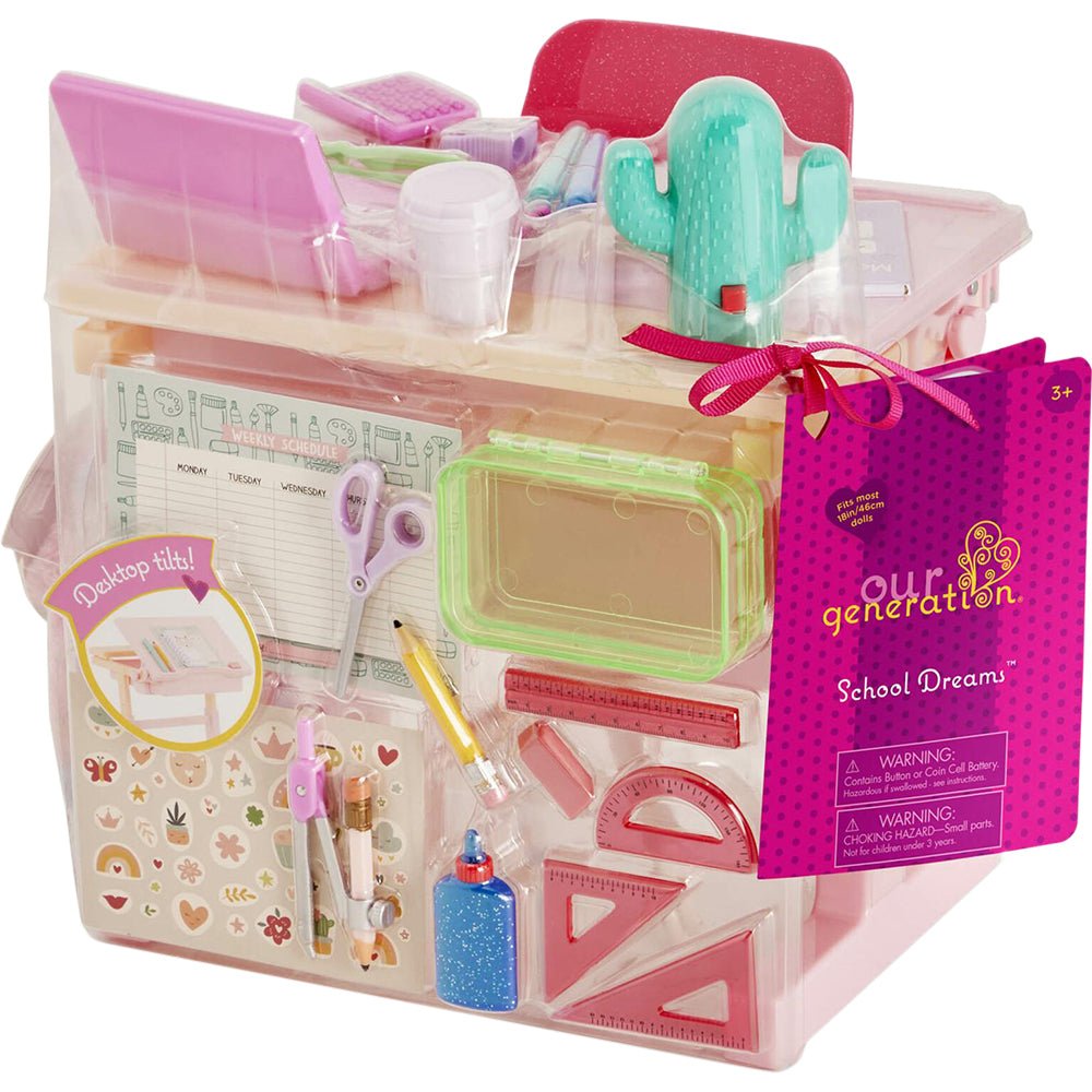 Our Generation School Dreams Modern Desk Set Mastermind Toys