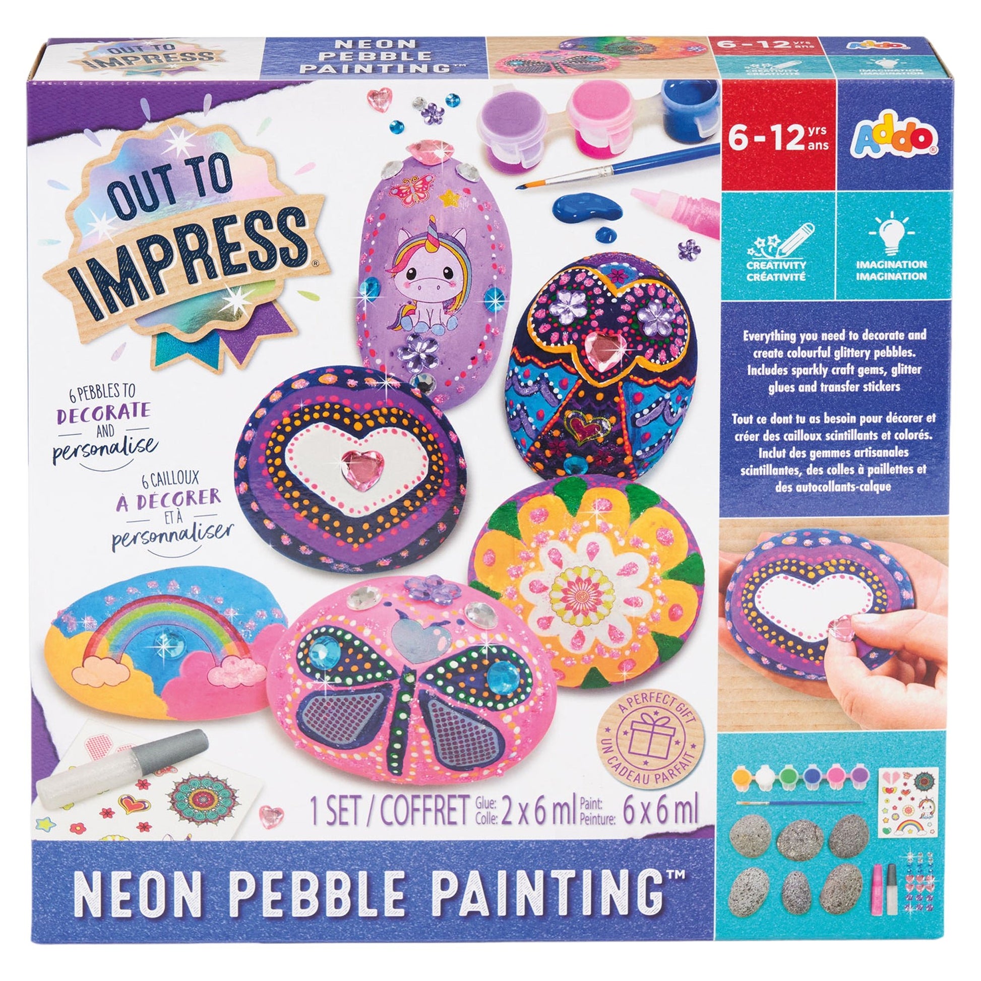 Out to Impress Neon Pebble Paint - Mastermind Toys___248140