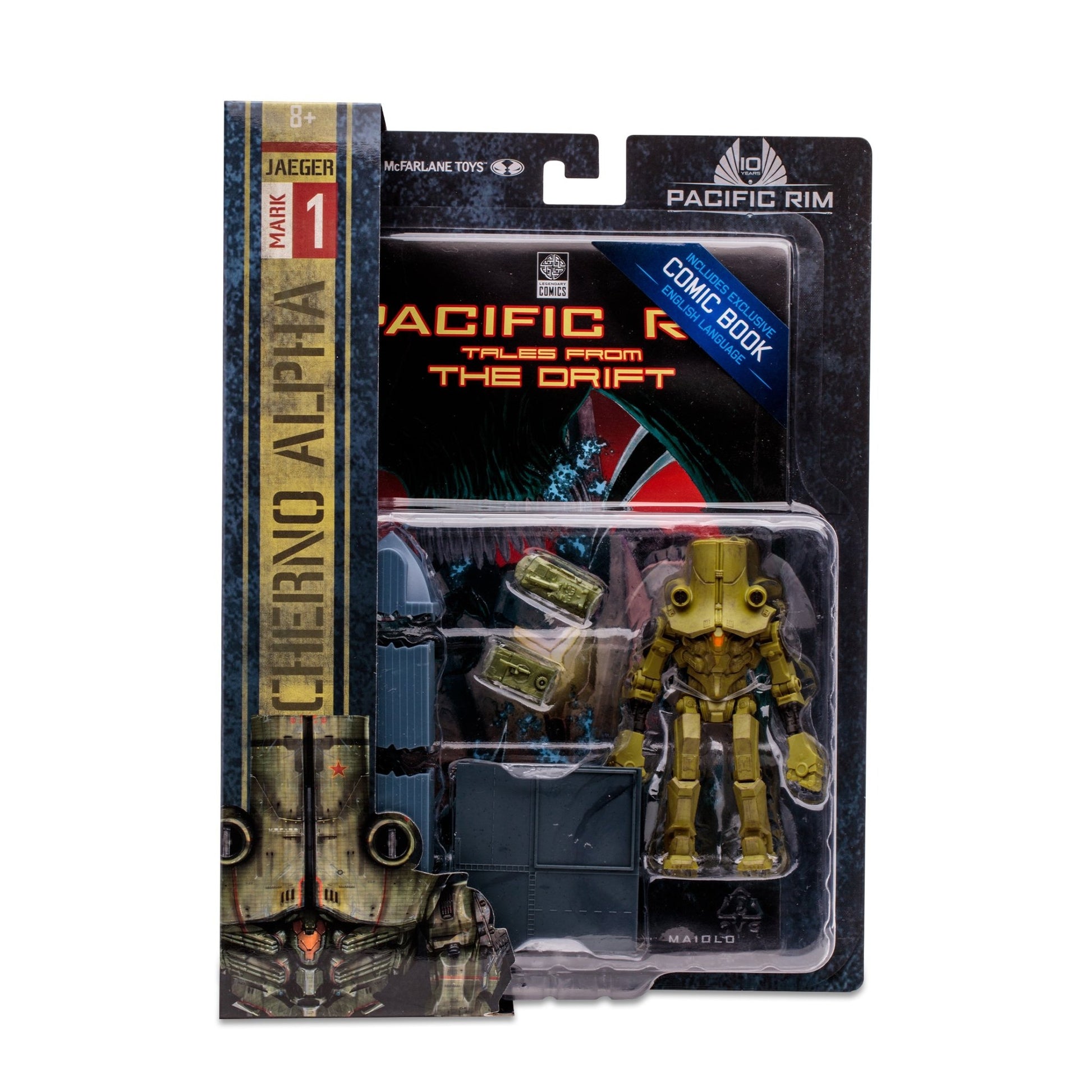 Pacific Rim Jaeger Figures With Comic WV1 - Cherno Alpha - Mastermind Toys___246362