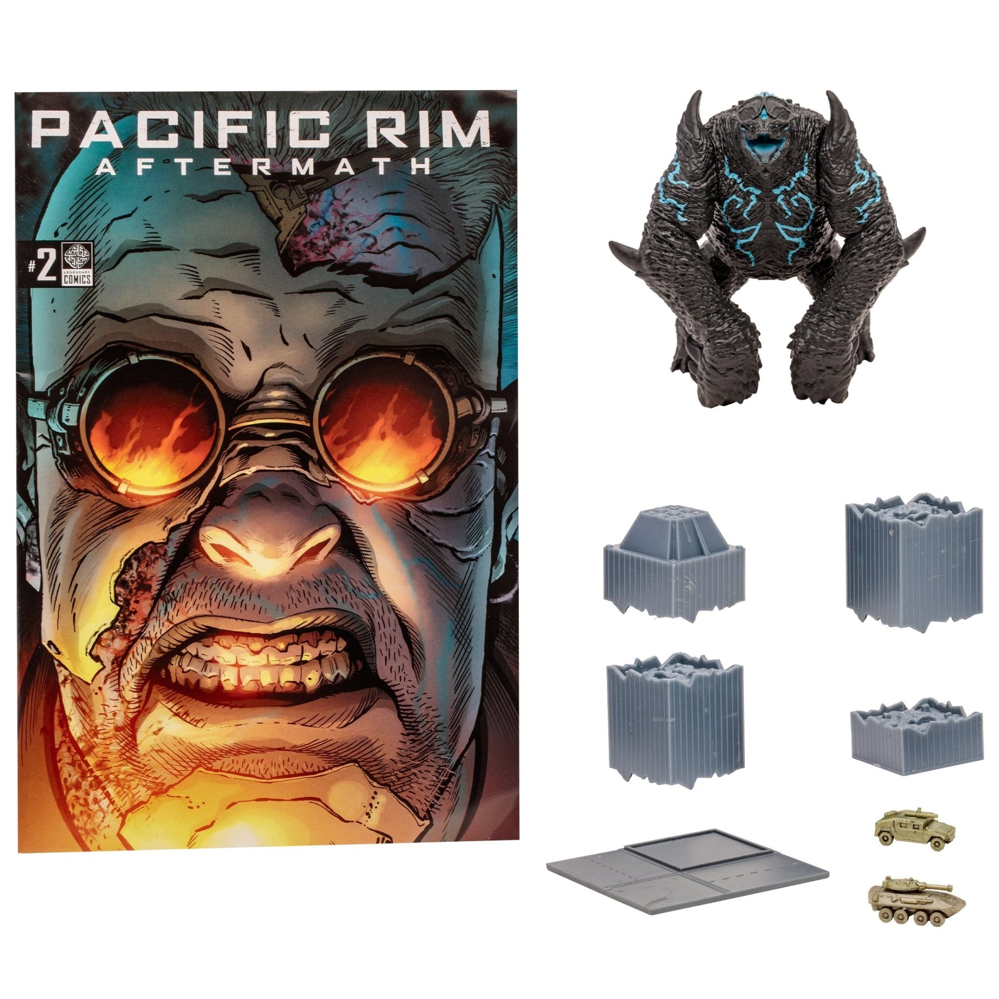 Pacific Rim Leatherback (Kaiju) Figure With Comic - Mastermind Toys___246364