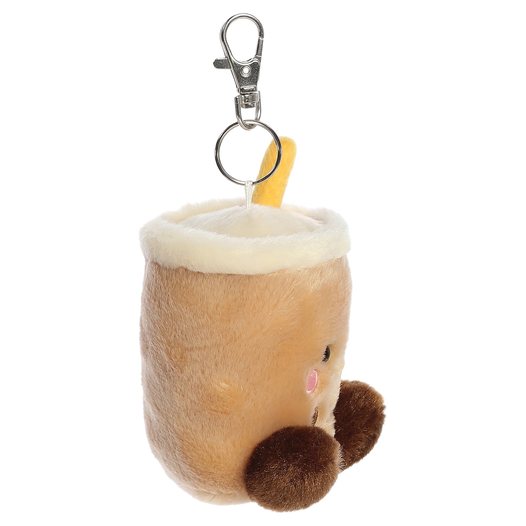 Palm Pals - 4" Milky Tea Boba™ Clip - On - Mastermind Toys___247936