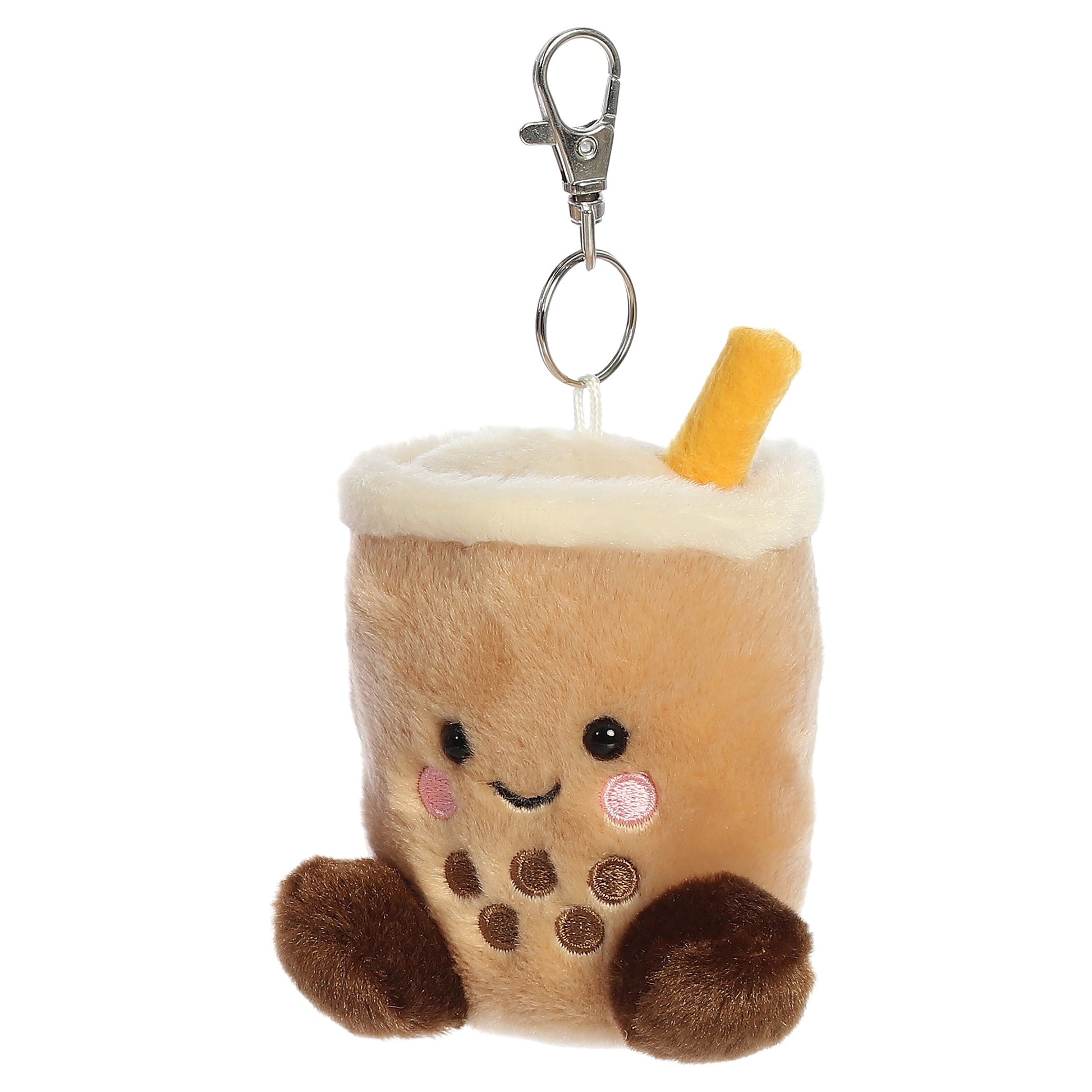 Palm Pals - 4" Milky Tea Boba™ Clip - On - Mastermind Toys___247936