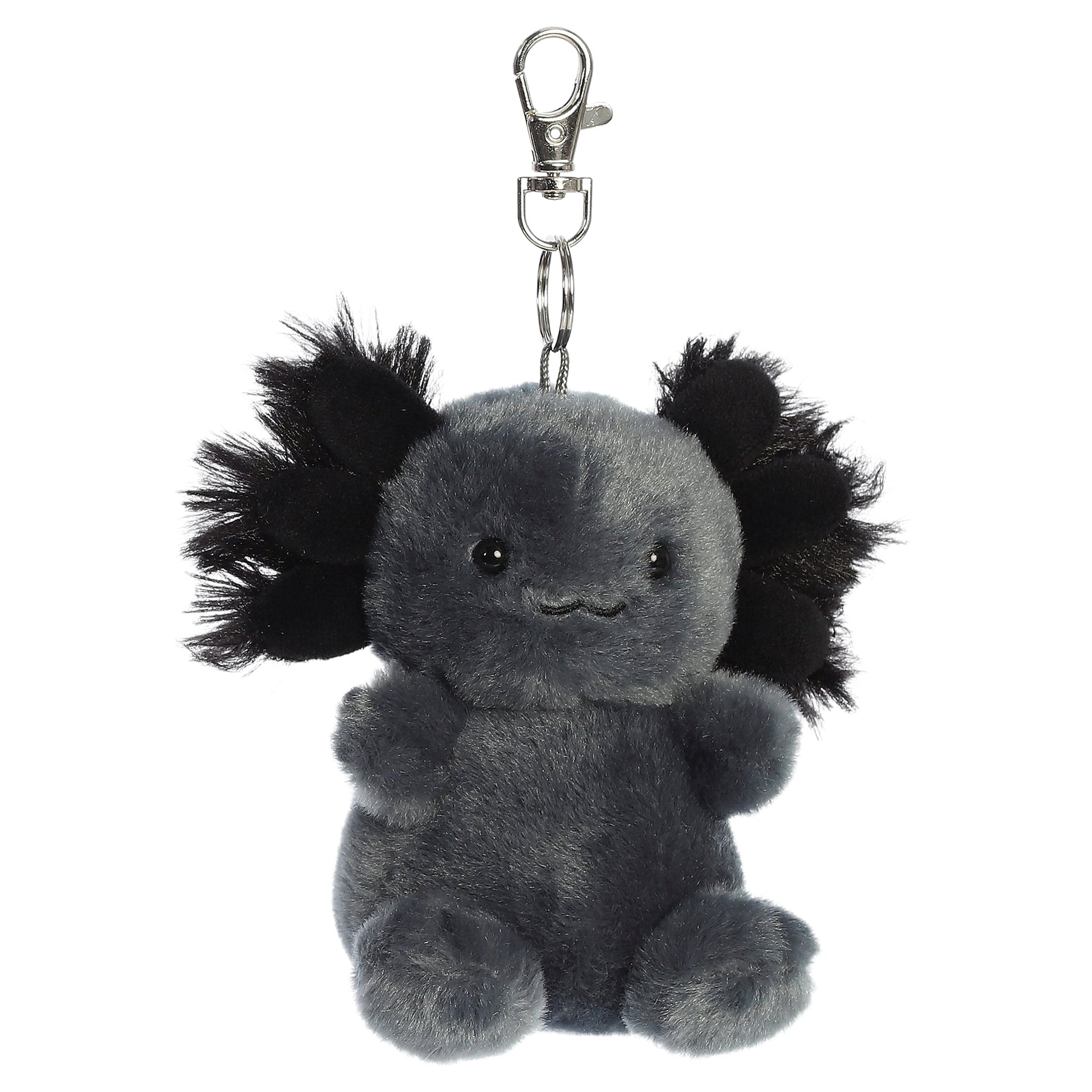 Palm Pals - 4" Onyx Axolotl™ Clip - On - Mastermind Toys___248263