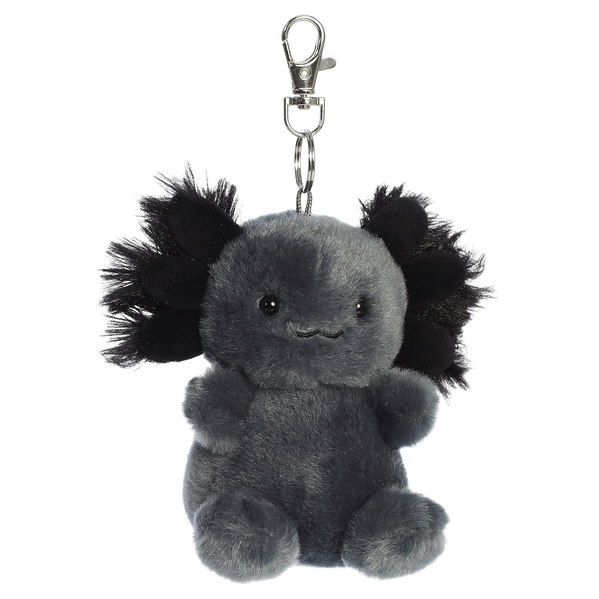 Palm Pals - 4" Onyx Axolotl™ Clip - On - Mastermind Toys___248263