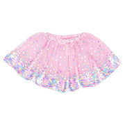 Party Fun Sequins Skirt, Pink/Neon, Size 4 - 6 - Mastermind Toys___245105