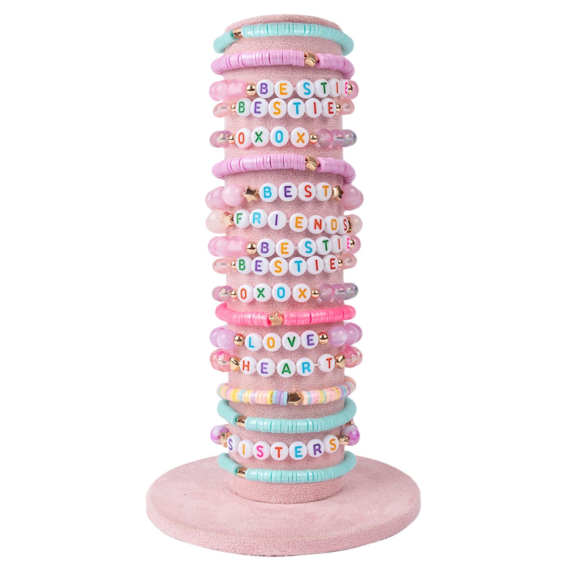 Pastel Concert Tours Bracelets with Velvet Display - Mastermind Toys___245147