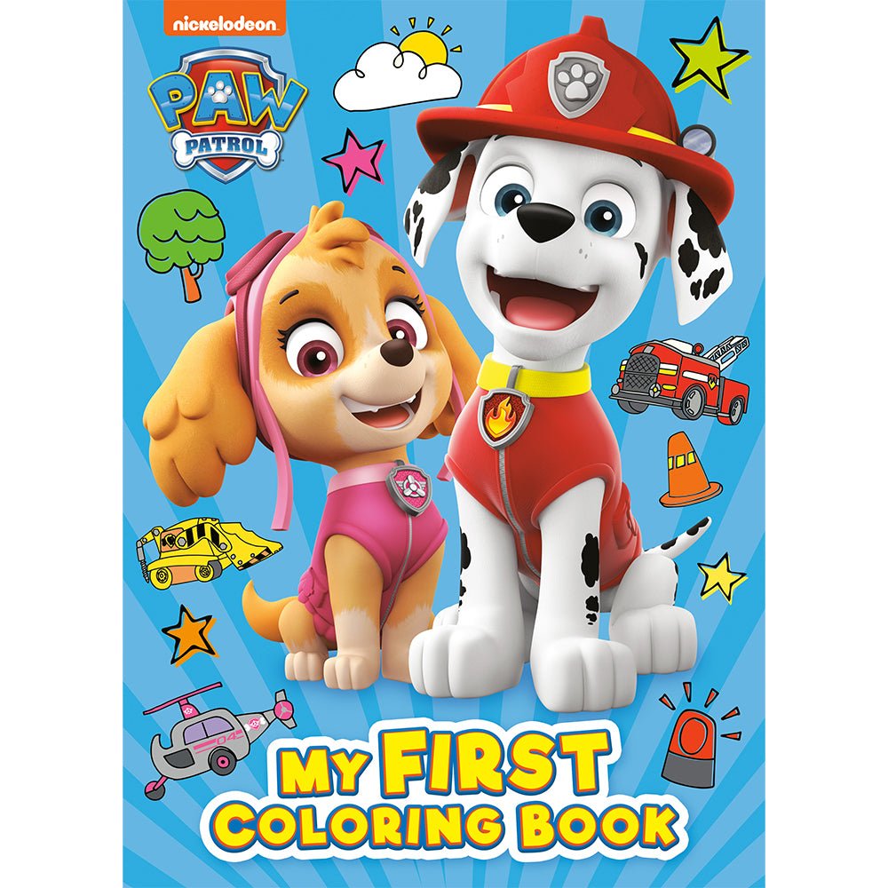 PAW Patrol My First Coloring Book Mastermind Toys